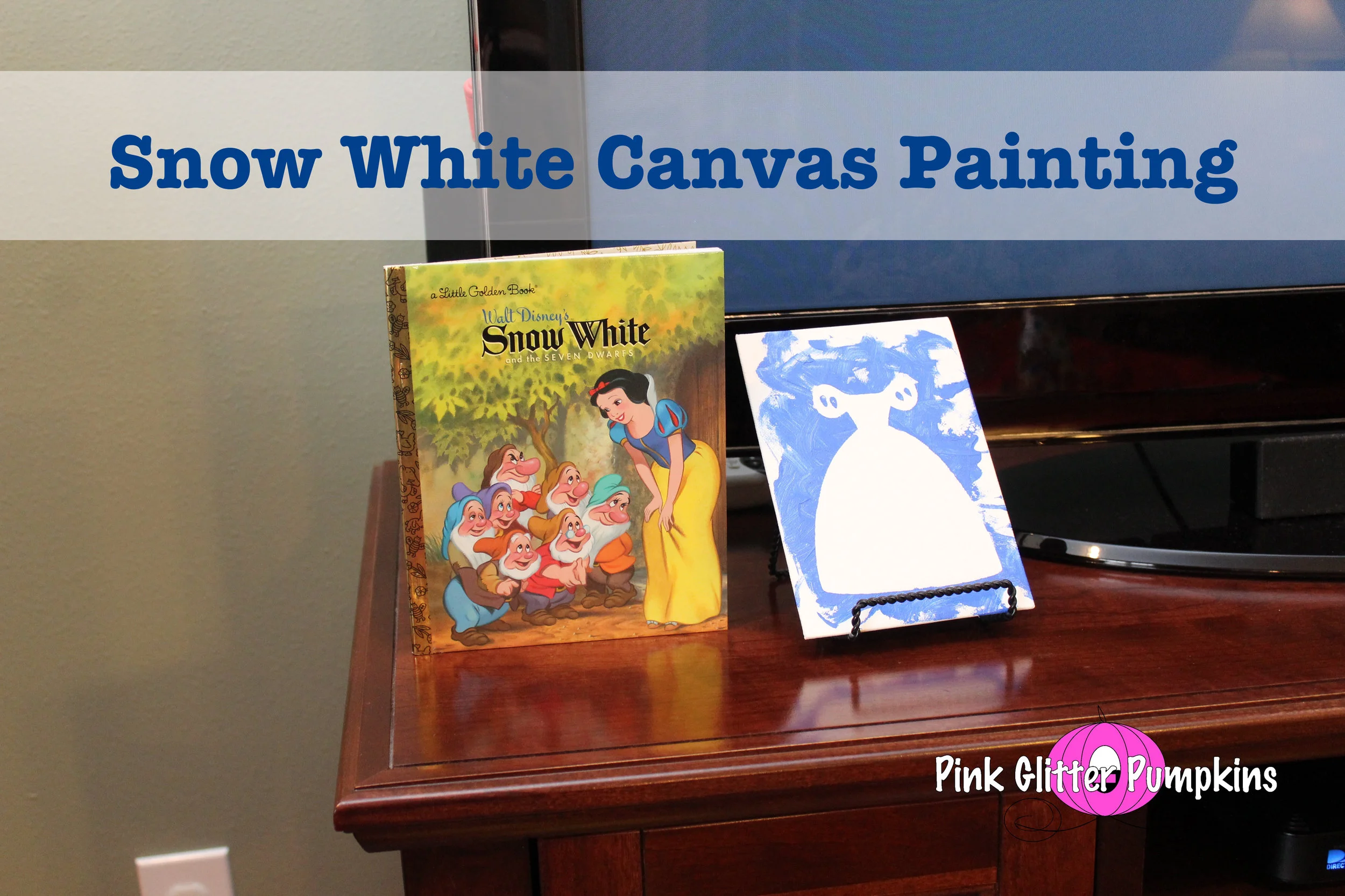 Snow White Canvas Painting