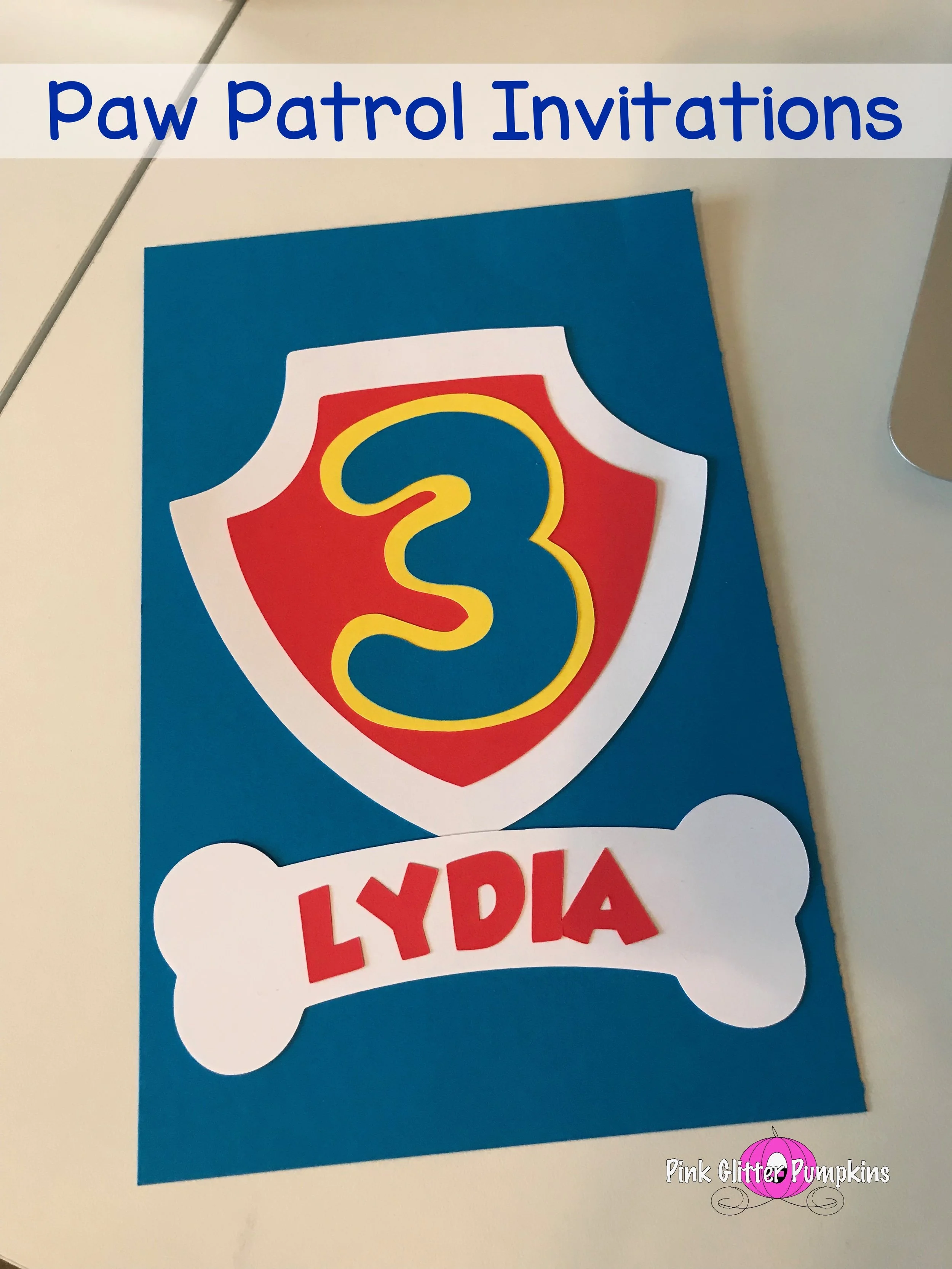 Paw Patrol Invitations