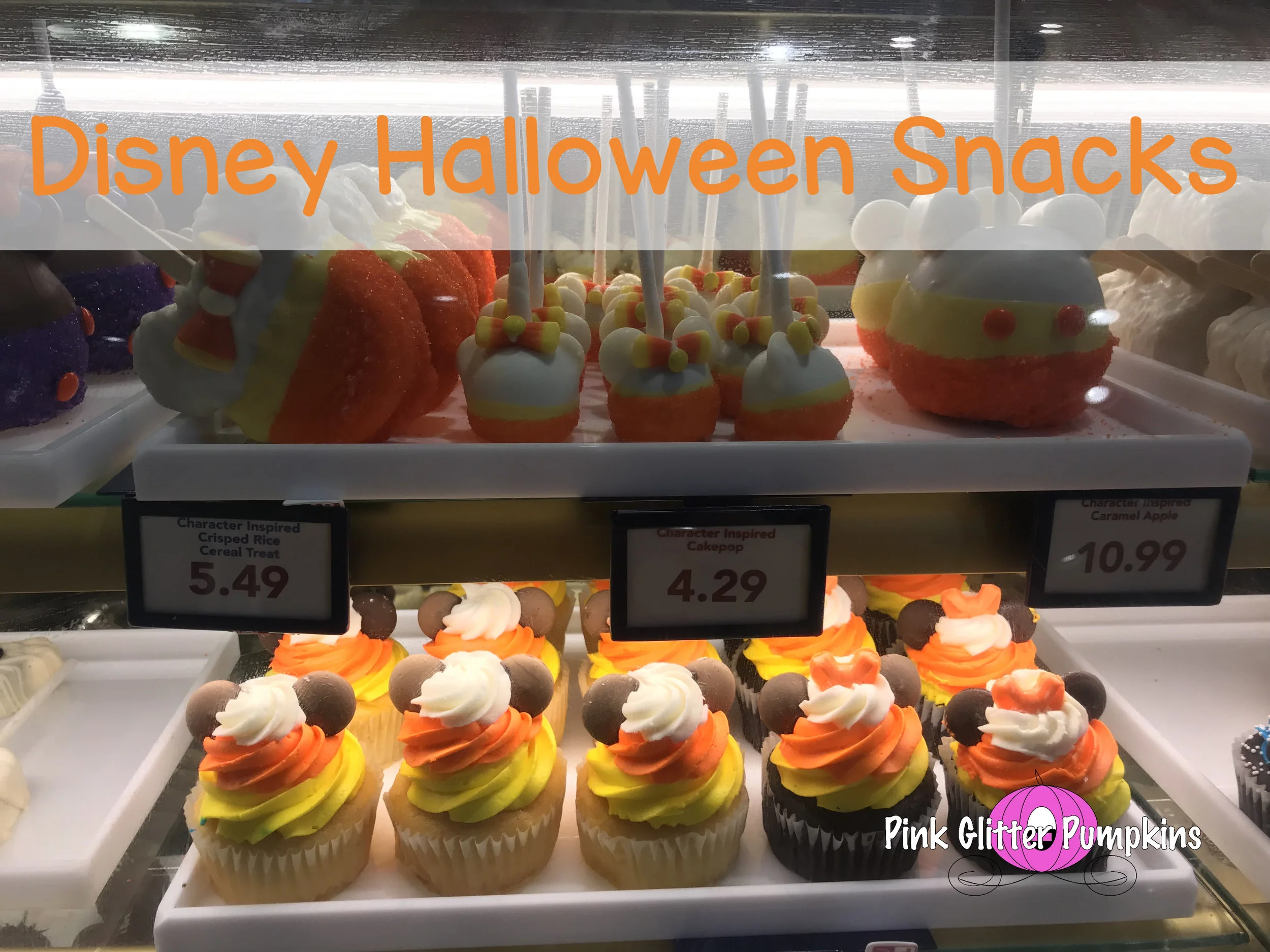 Disney Halloween Snacks 
