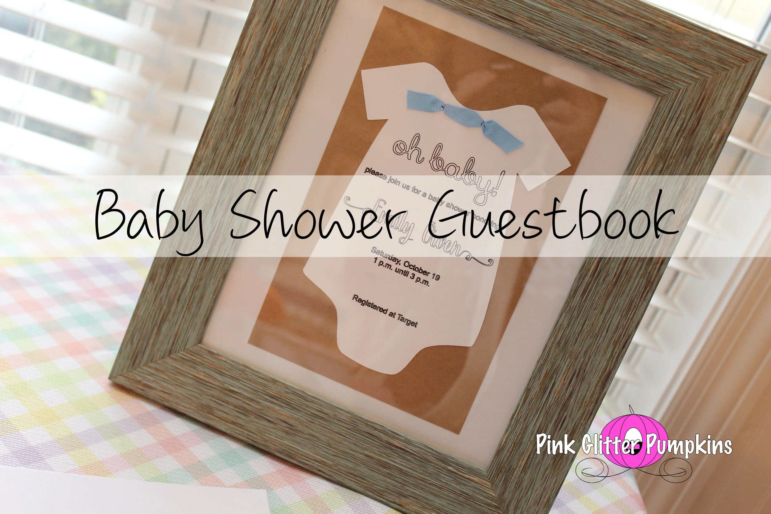 Baby Shower Guestbook