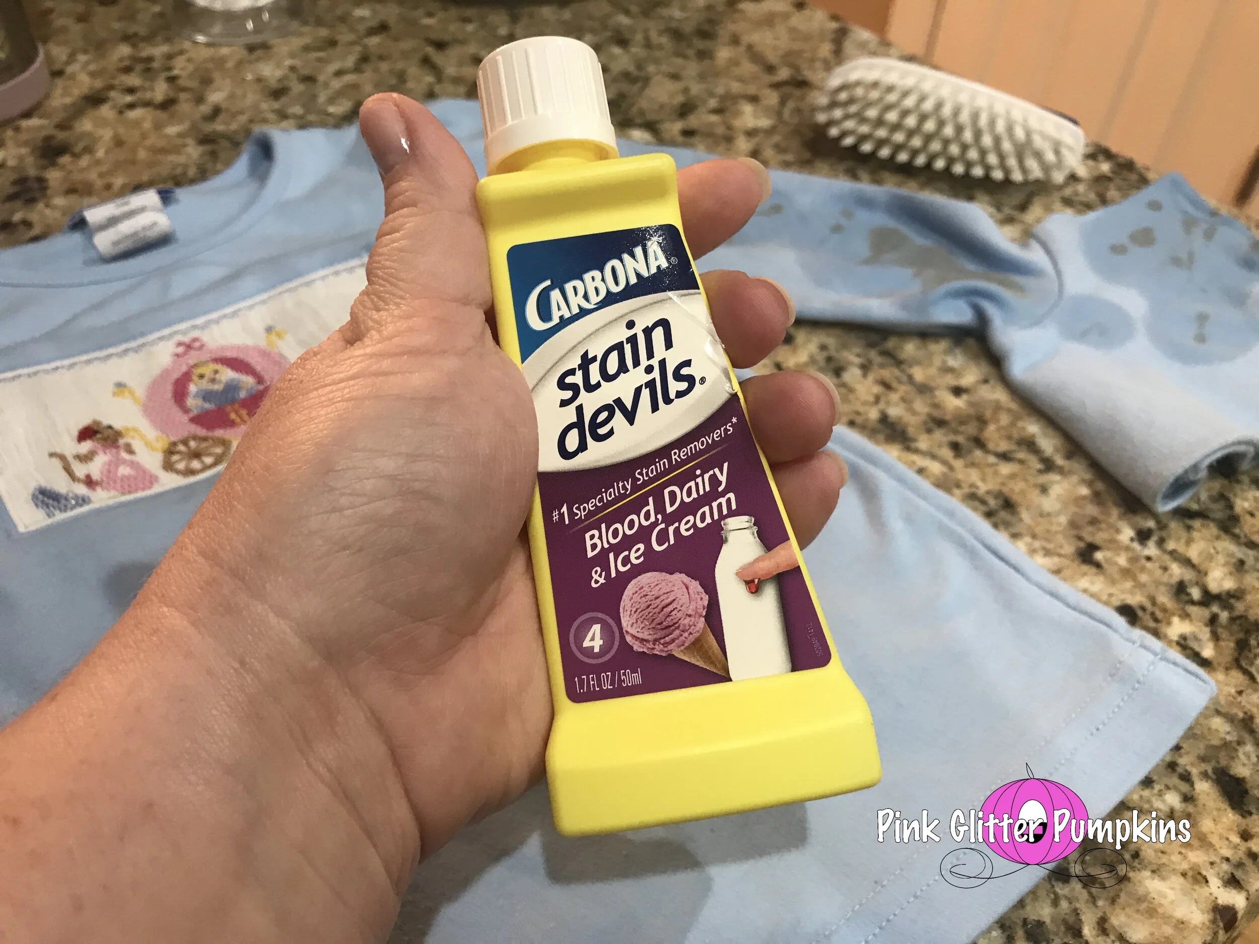 How to Remove a Chocolate Milk Stain — Pink Glitter Pumpkins