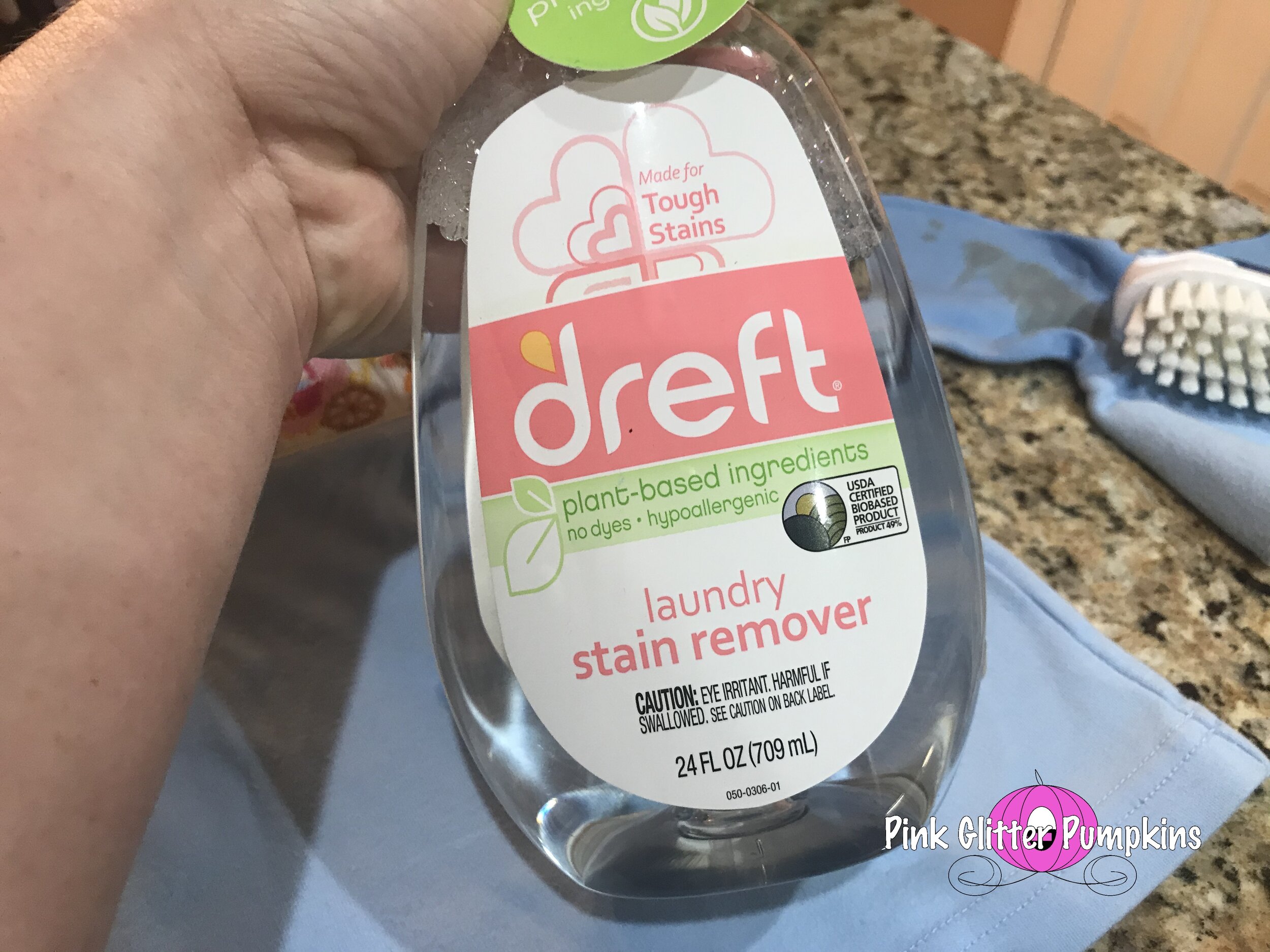 Dreft Laundry Stain Remover Spray - 24 fl oz