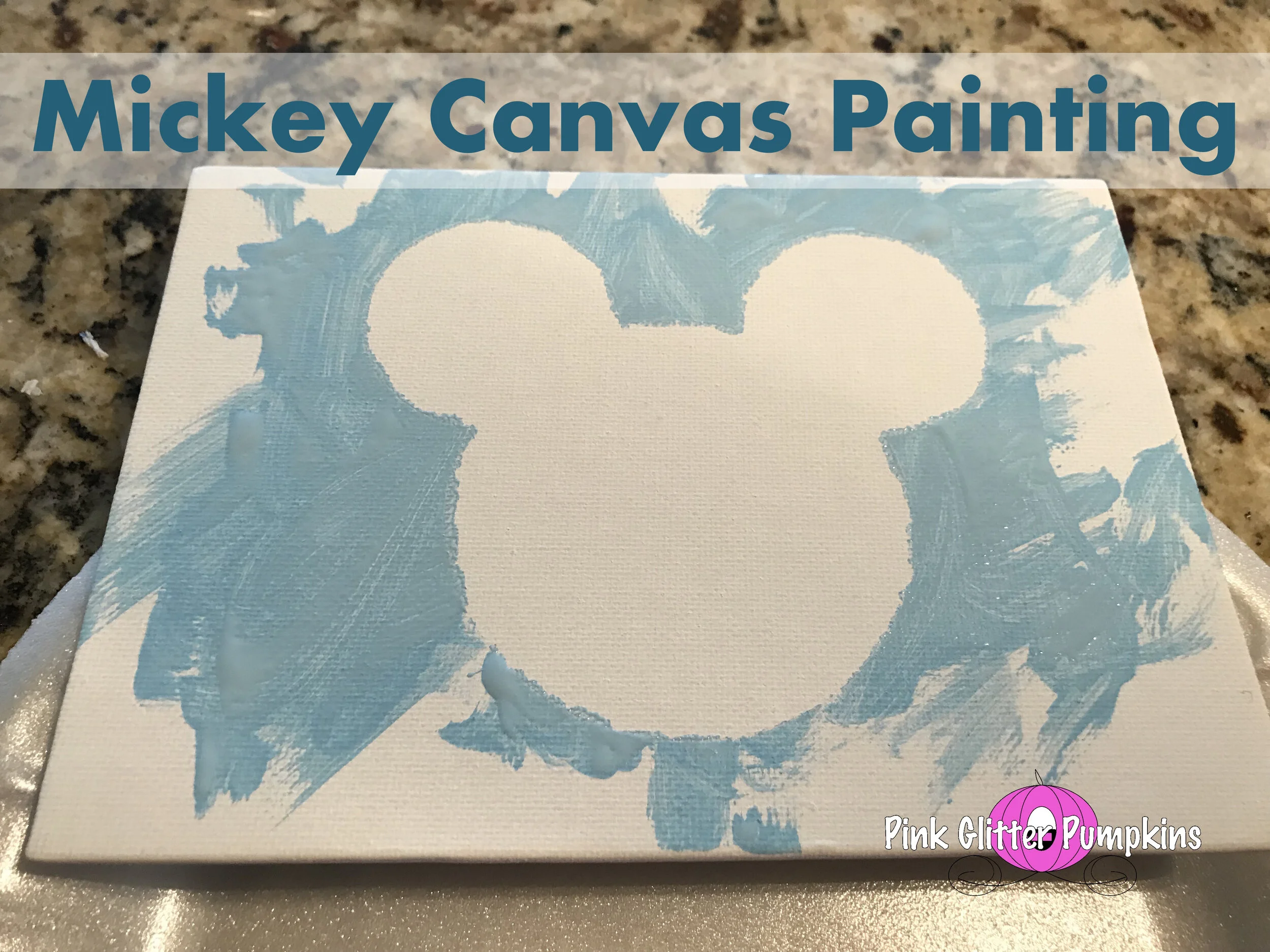 Mickey Canvas Painting