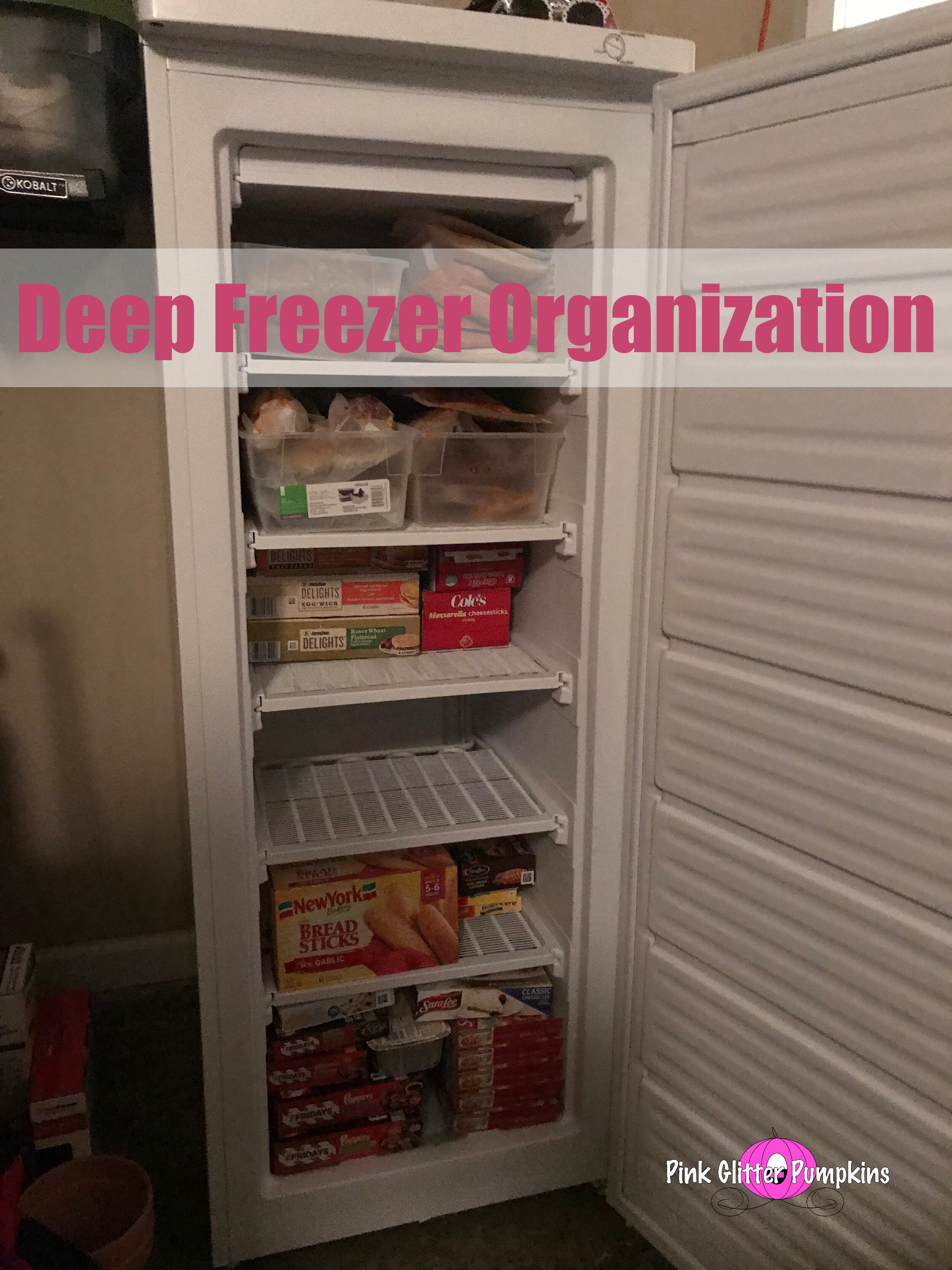 Deep Freezer Organization