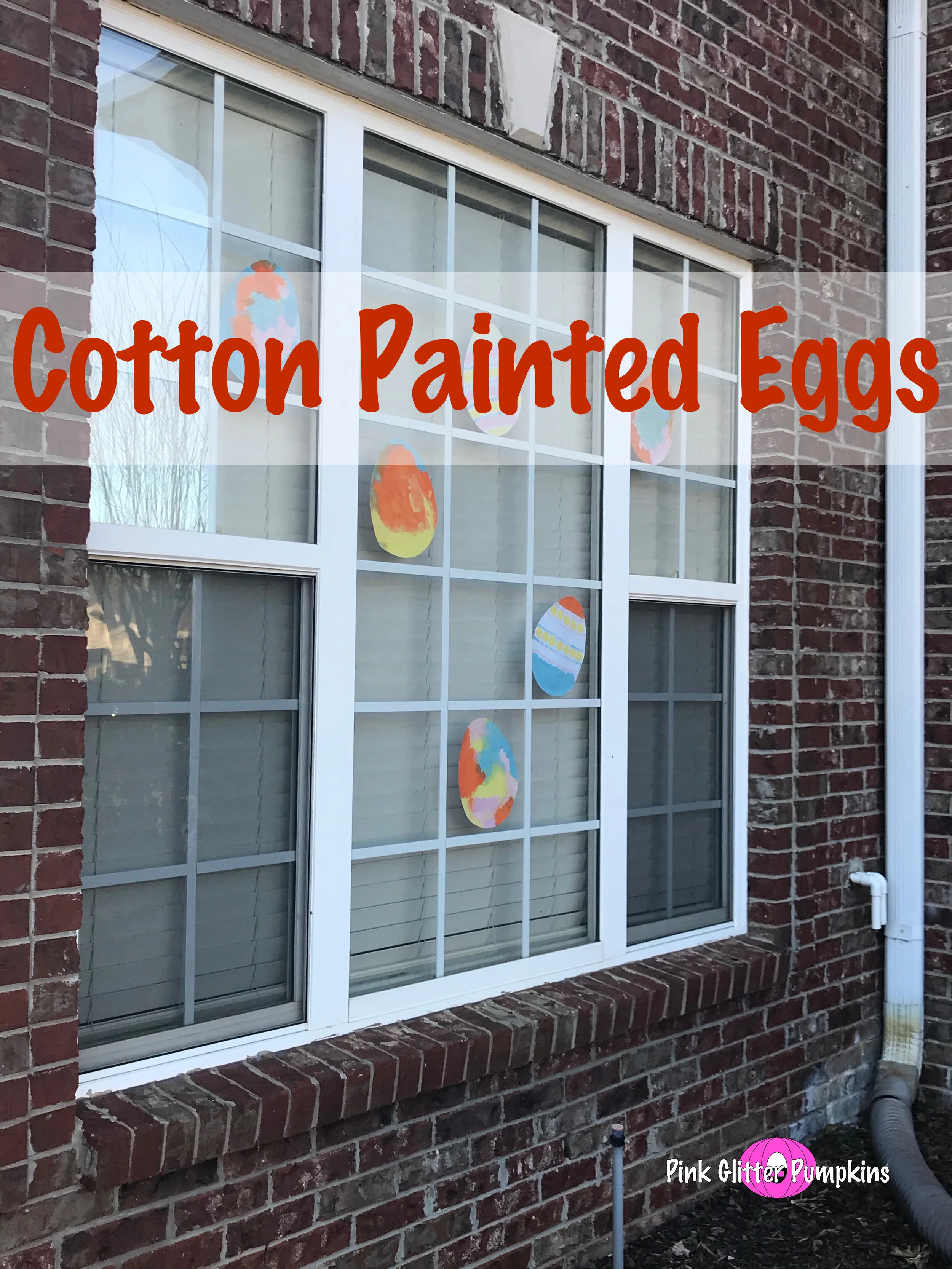 Cotton Painted Eggs