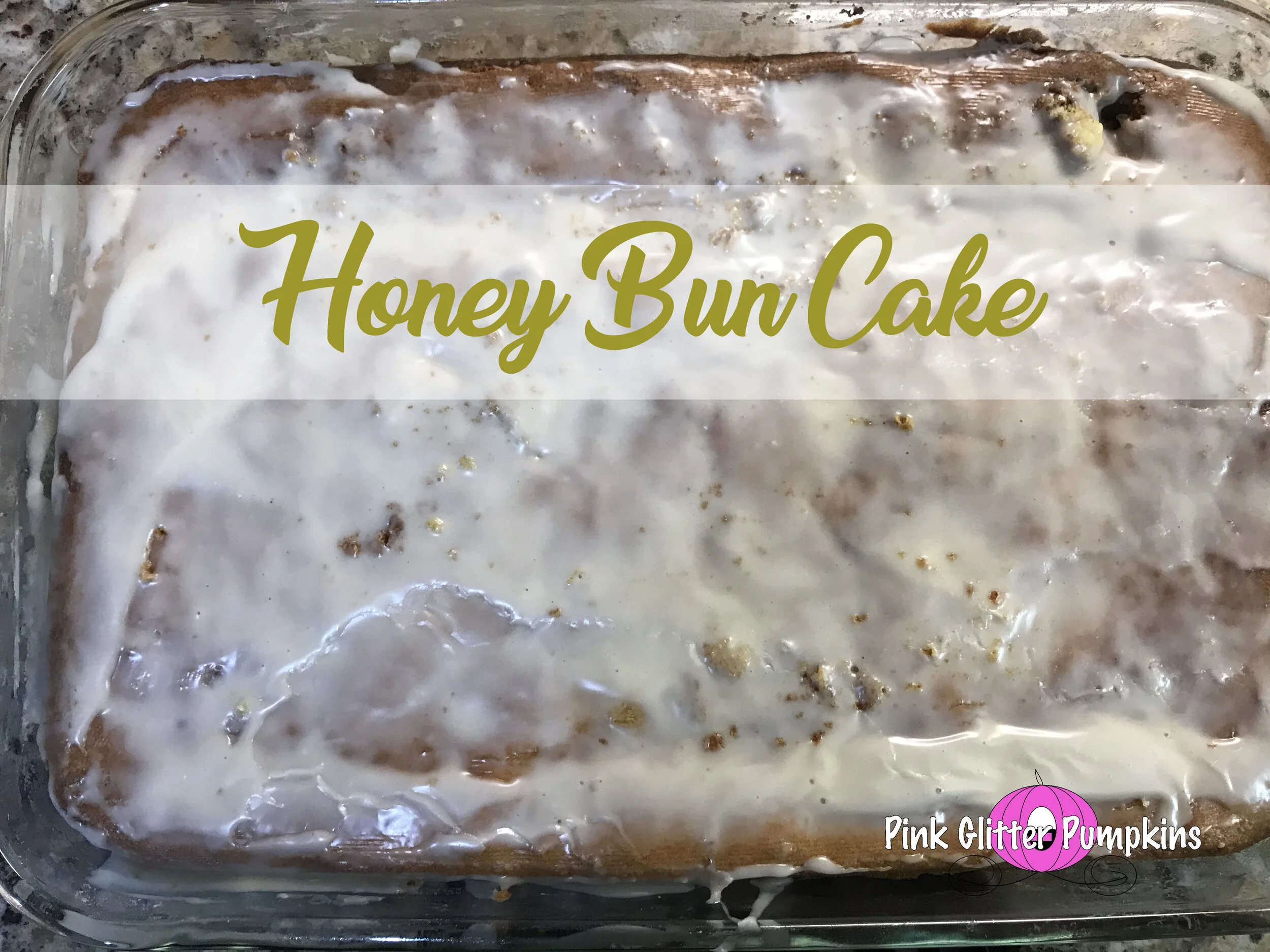 Honey Bun Cake