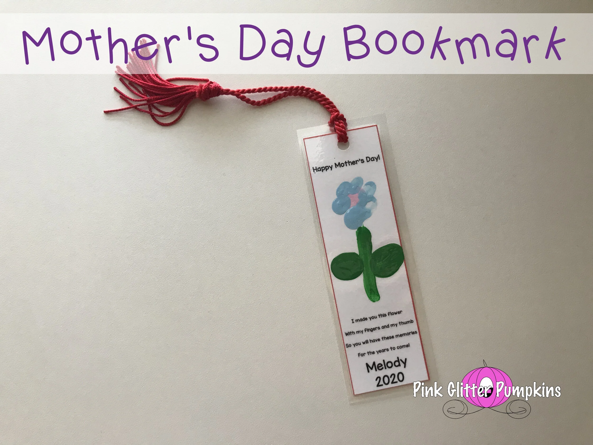 Mother's Day Bookmark