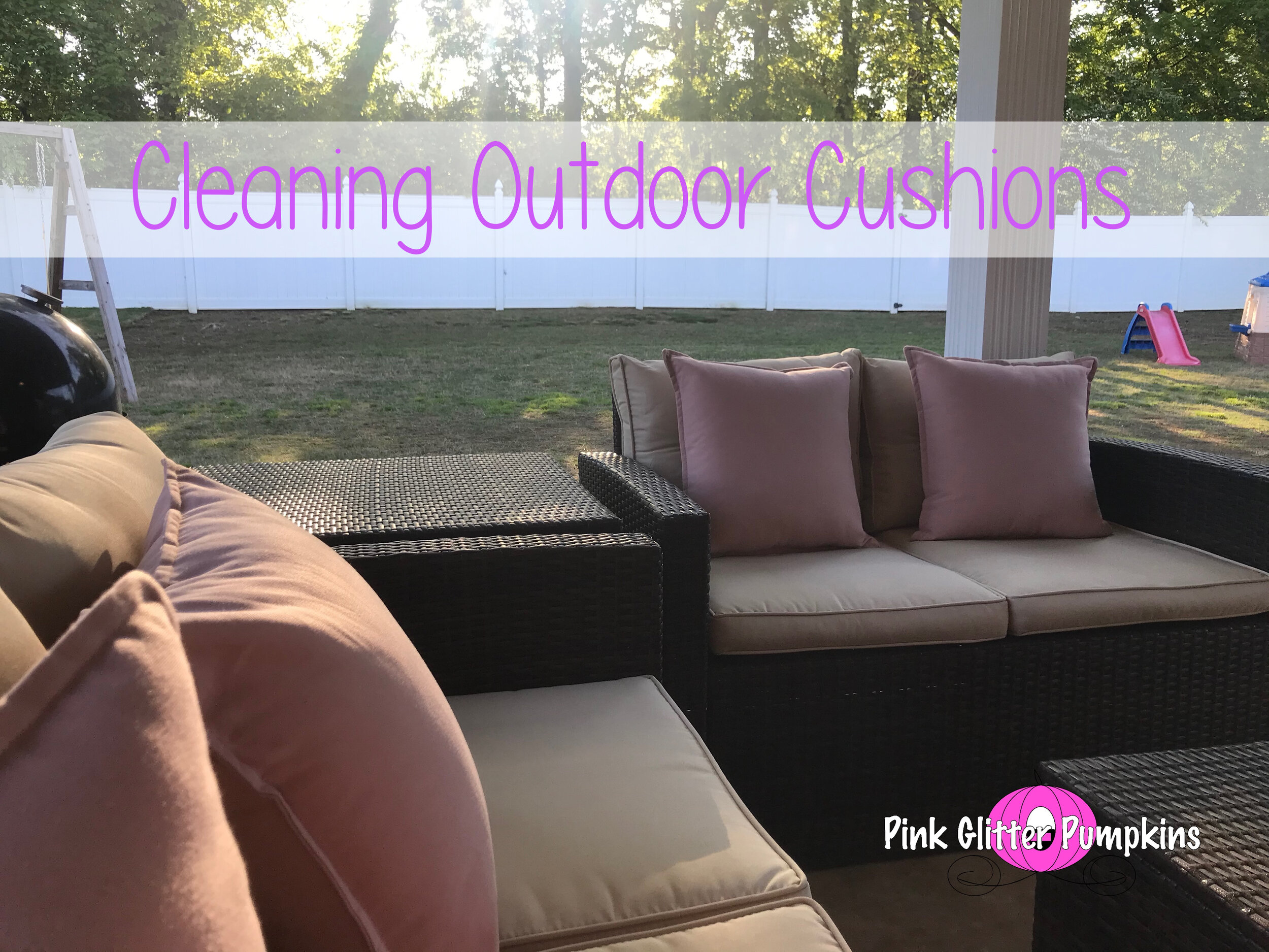 Cleaning Outdoor Cushions