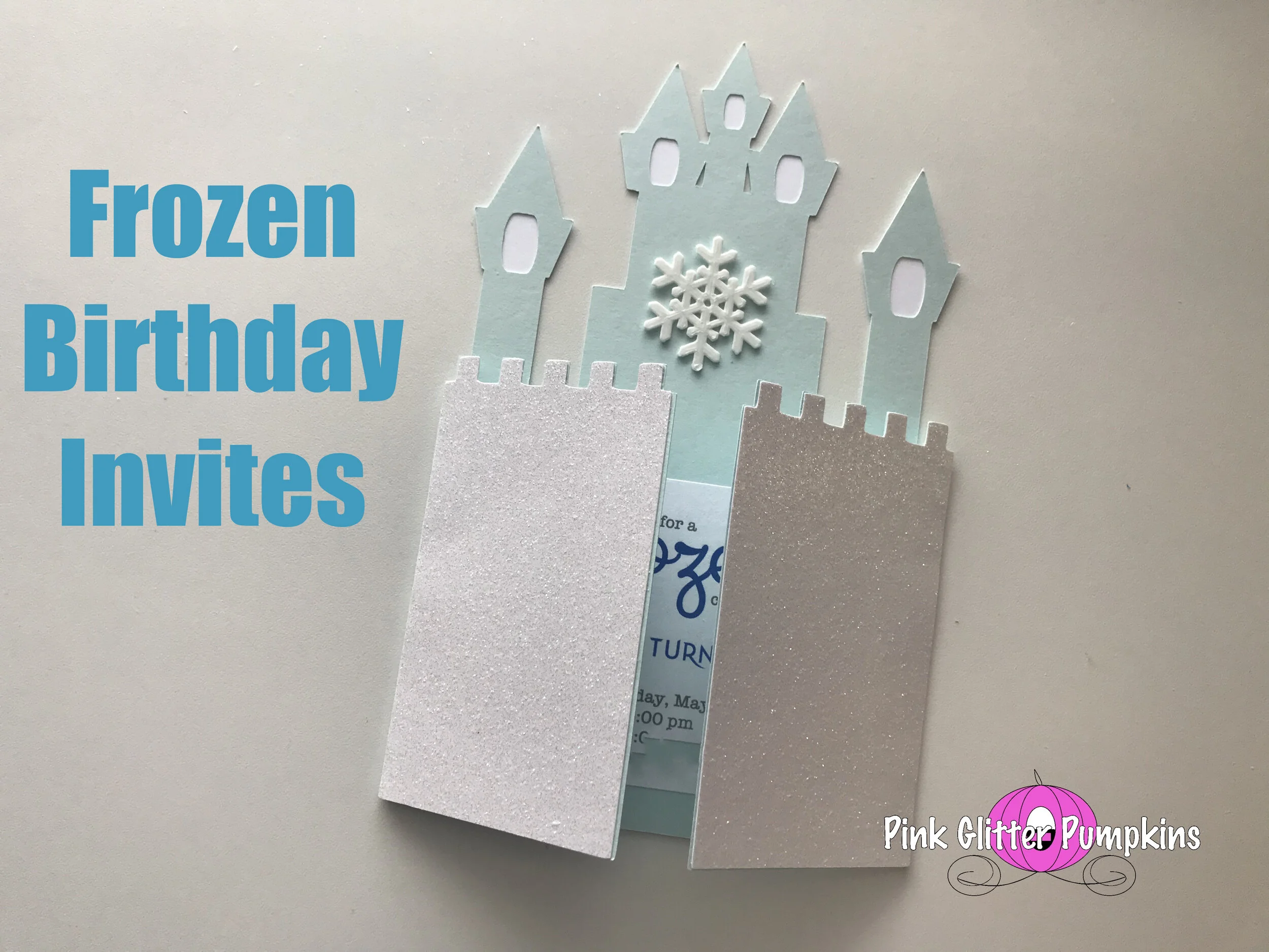 Frozen Birthday Invites
