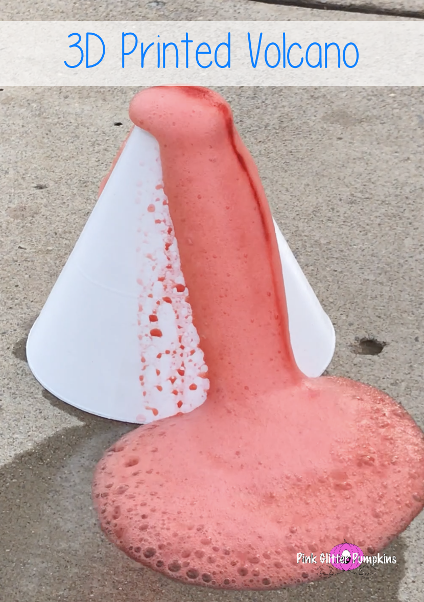 3D Printed Volcano