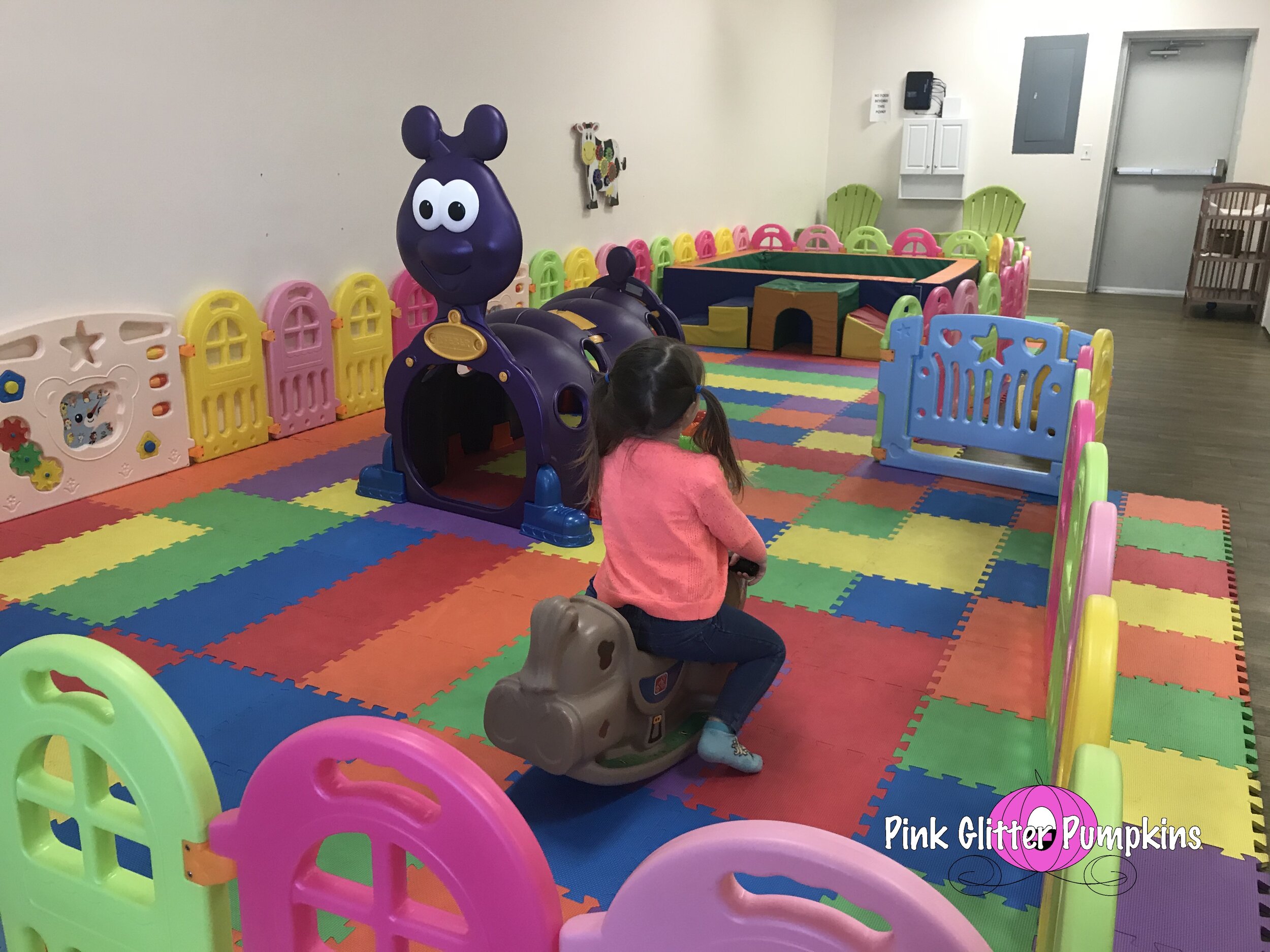 Pensacola Play Zone — Pink Glitter Pumpkins