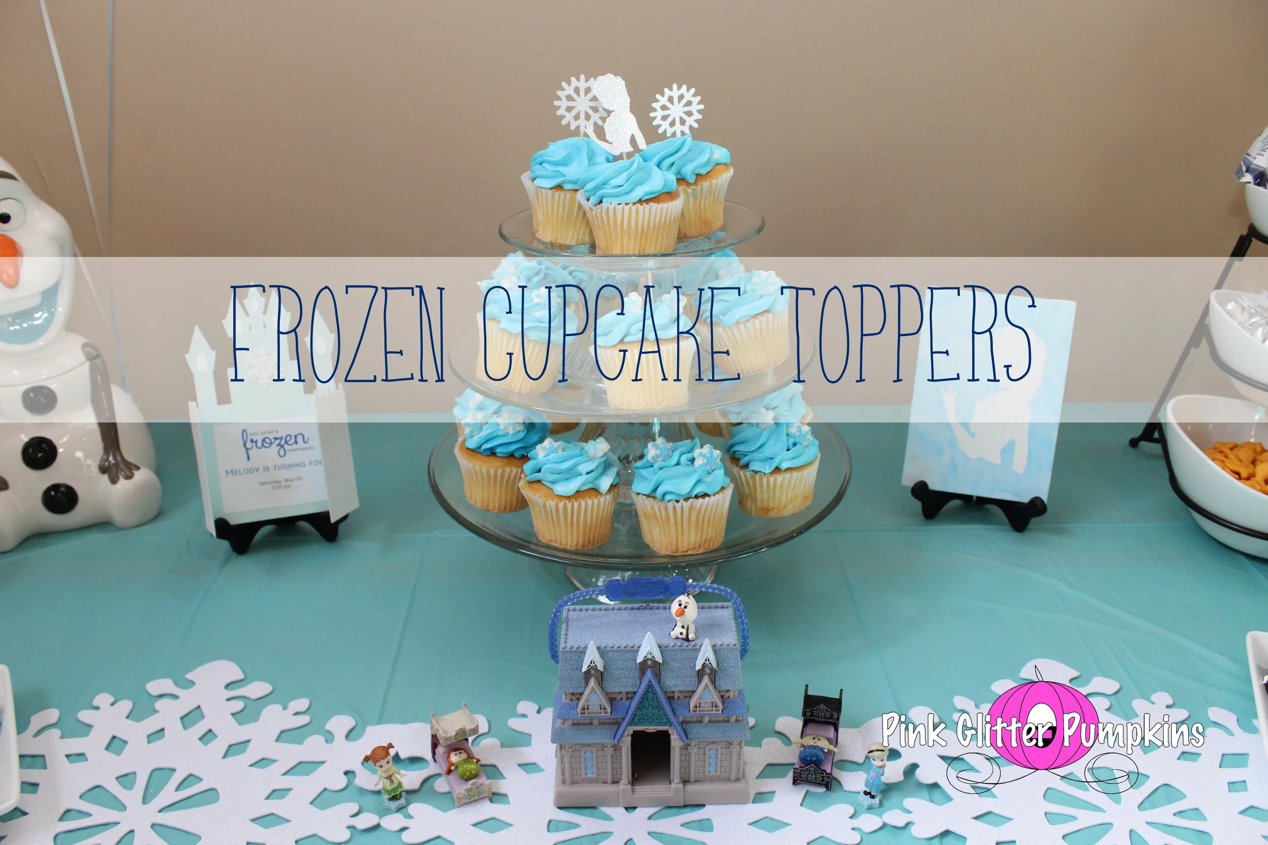 Frozen Cupcake Toppers