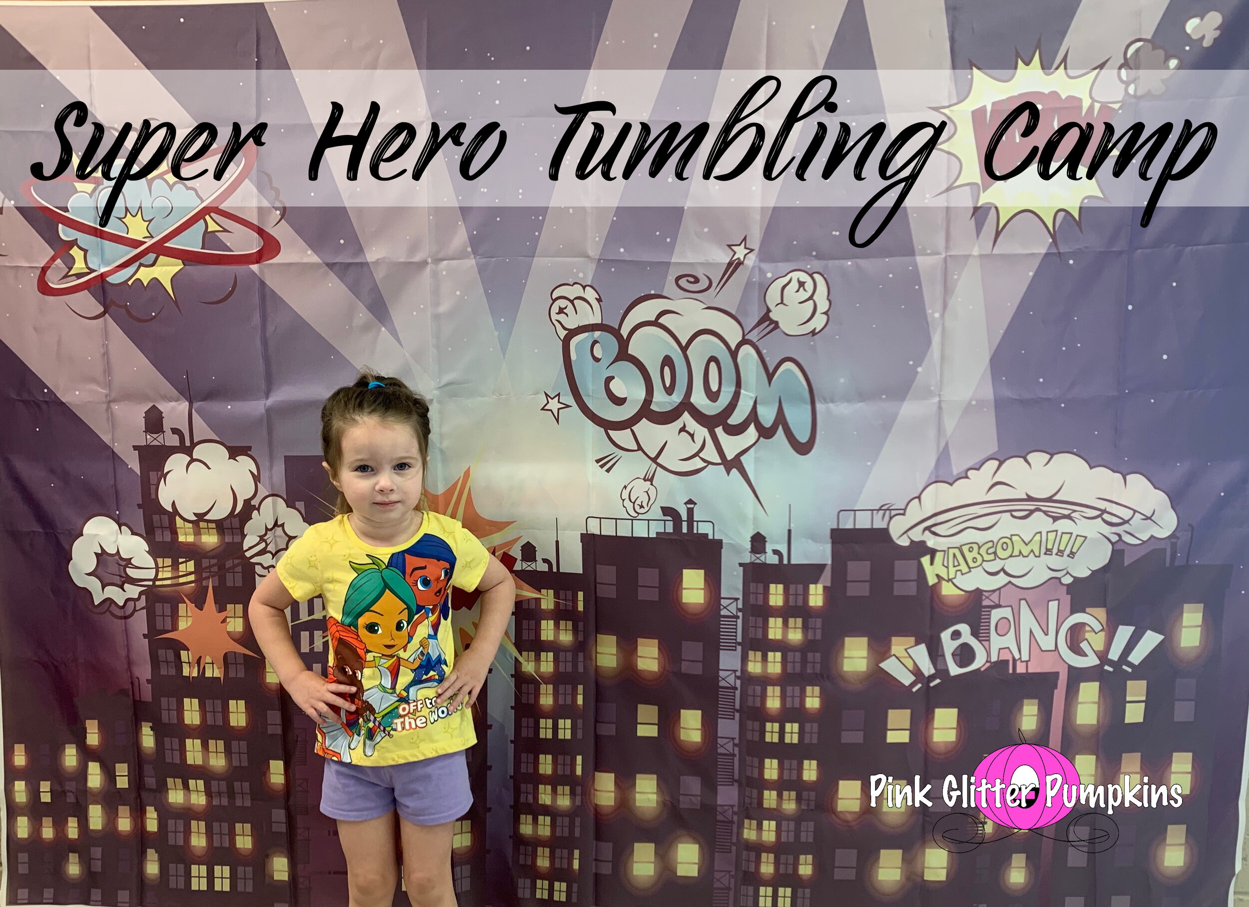 Super Hero Tumbling Camp