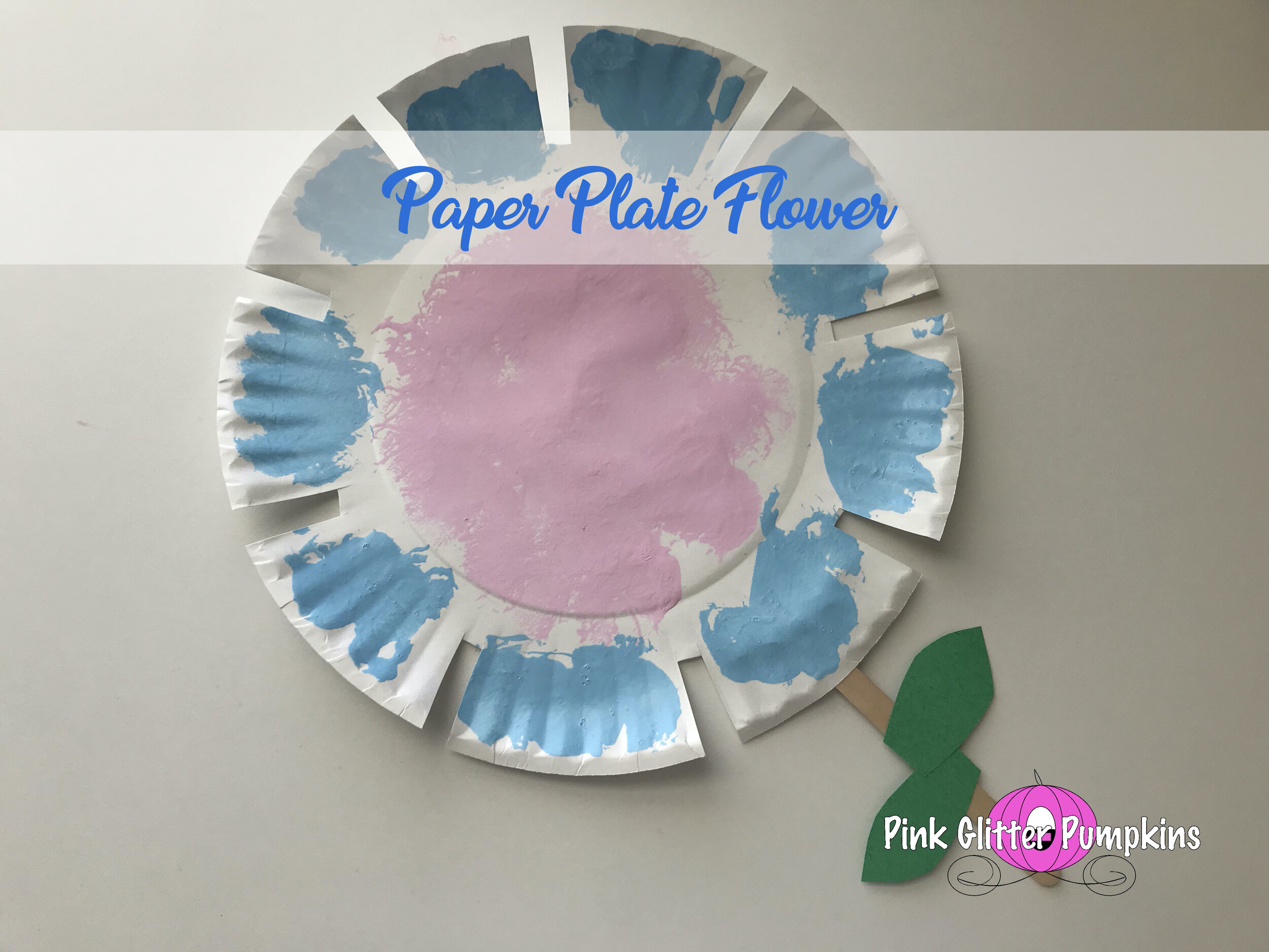 Paper Plate Flower