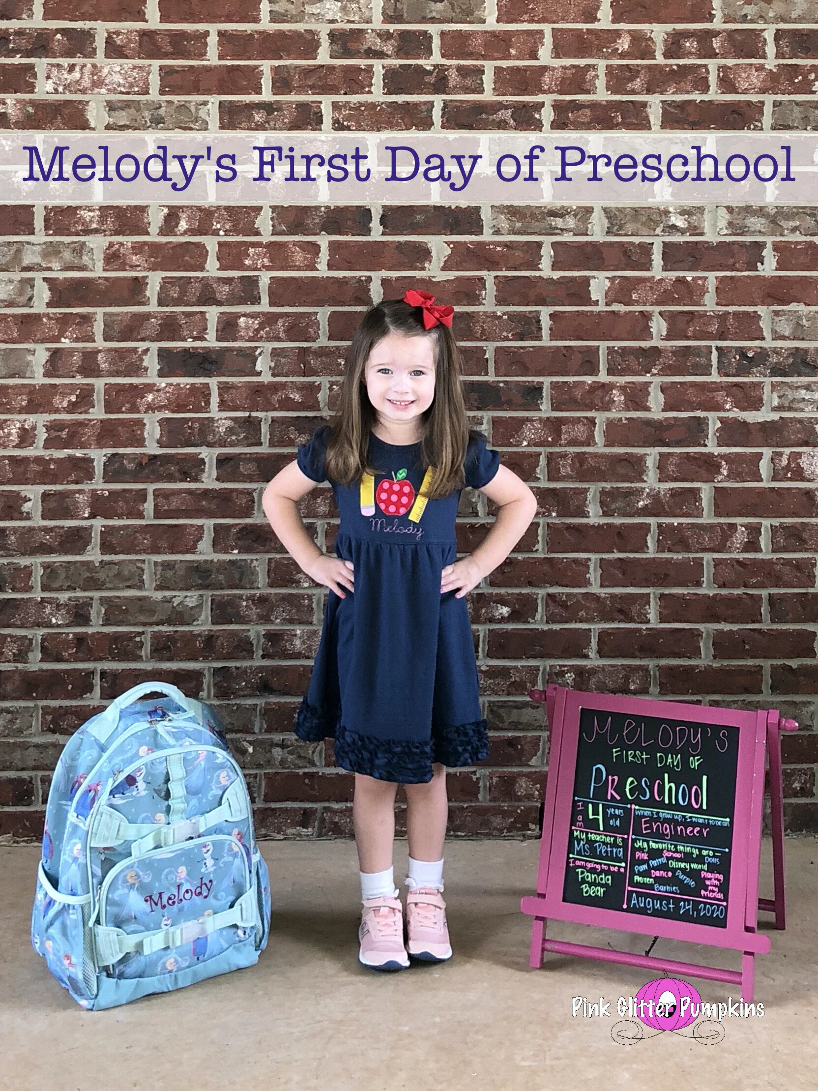 Melody's First Day of Preschool