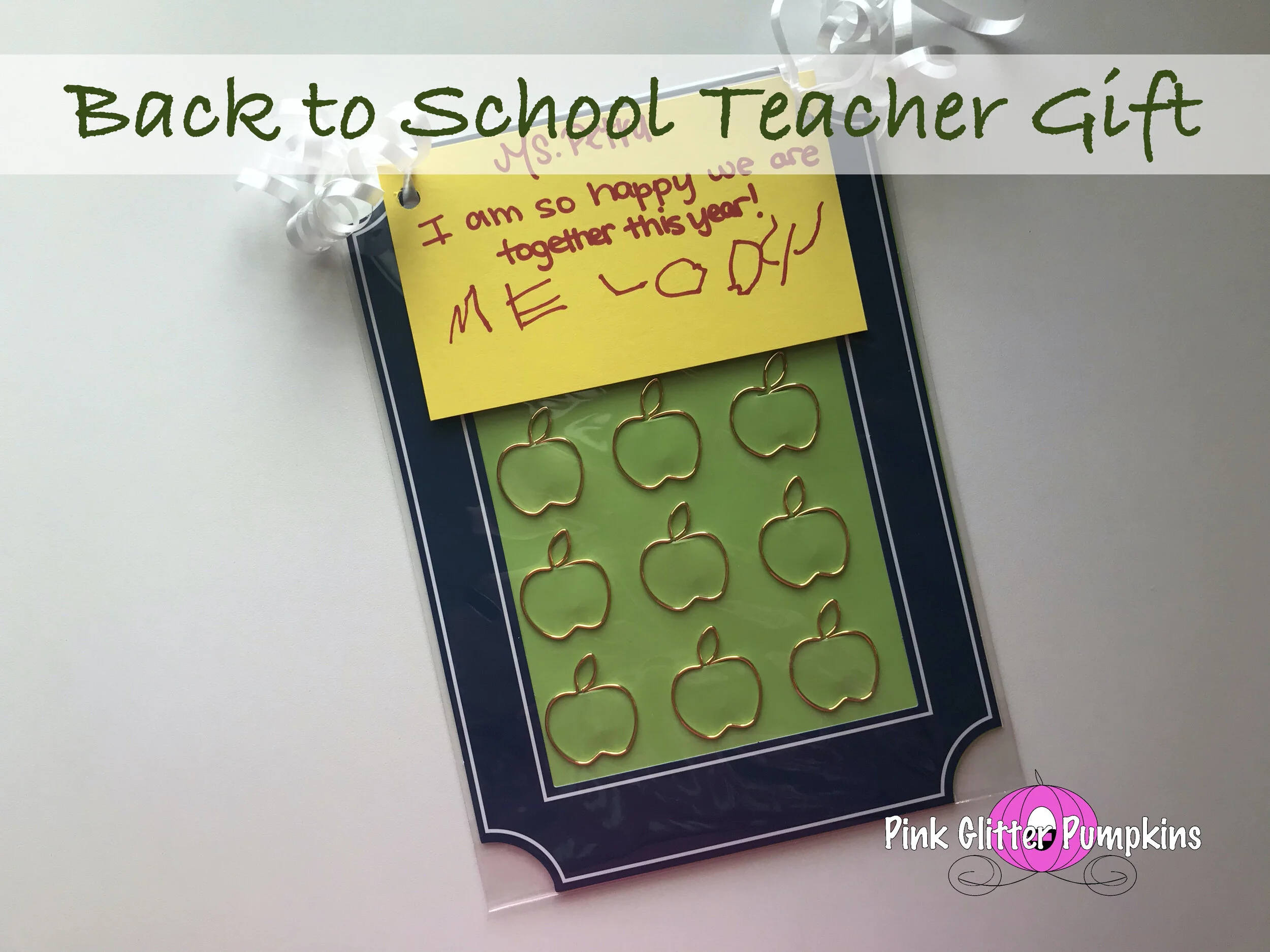 Back to School Teacher Gift