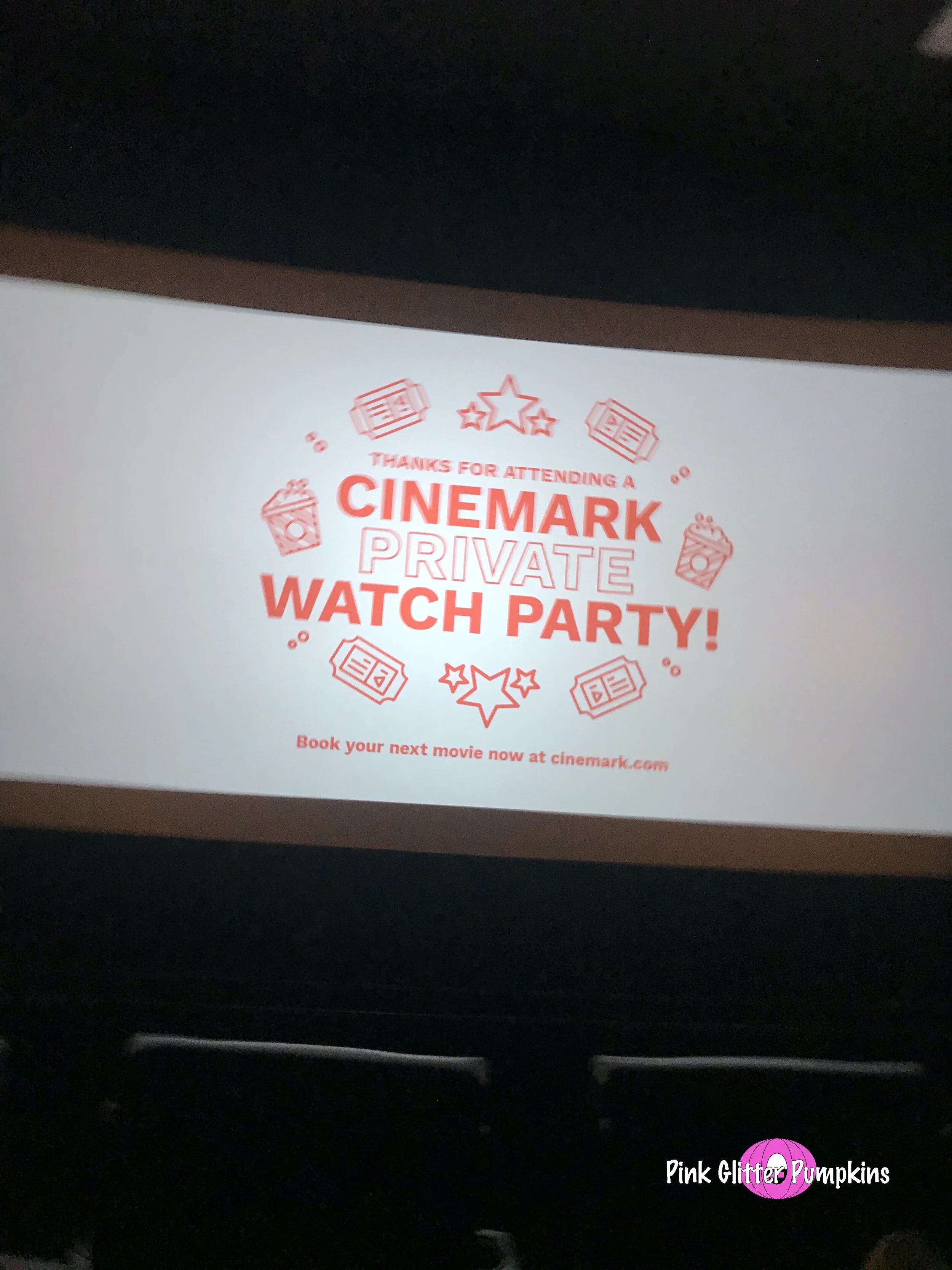 Cinemark Private Watch Party