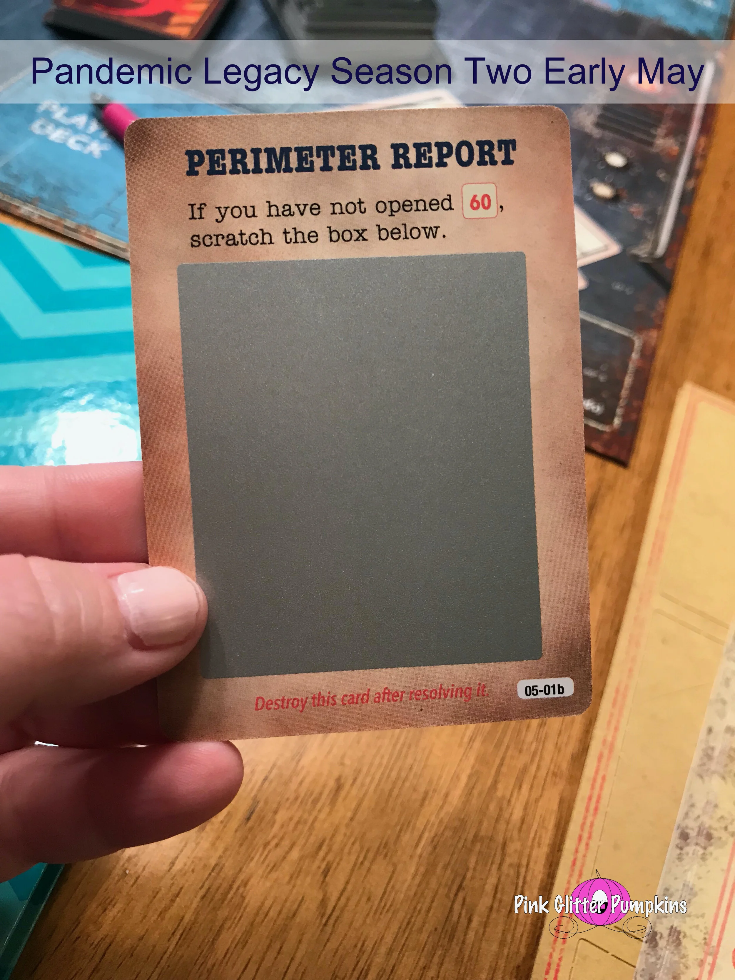Pandemic Legacy Season Two Early May