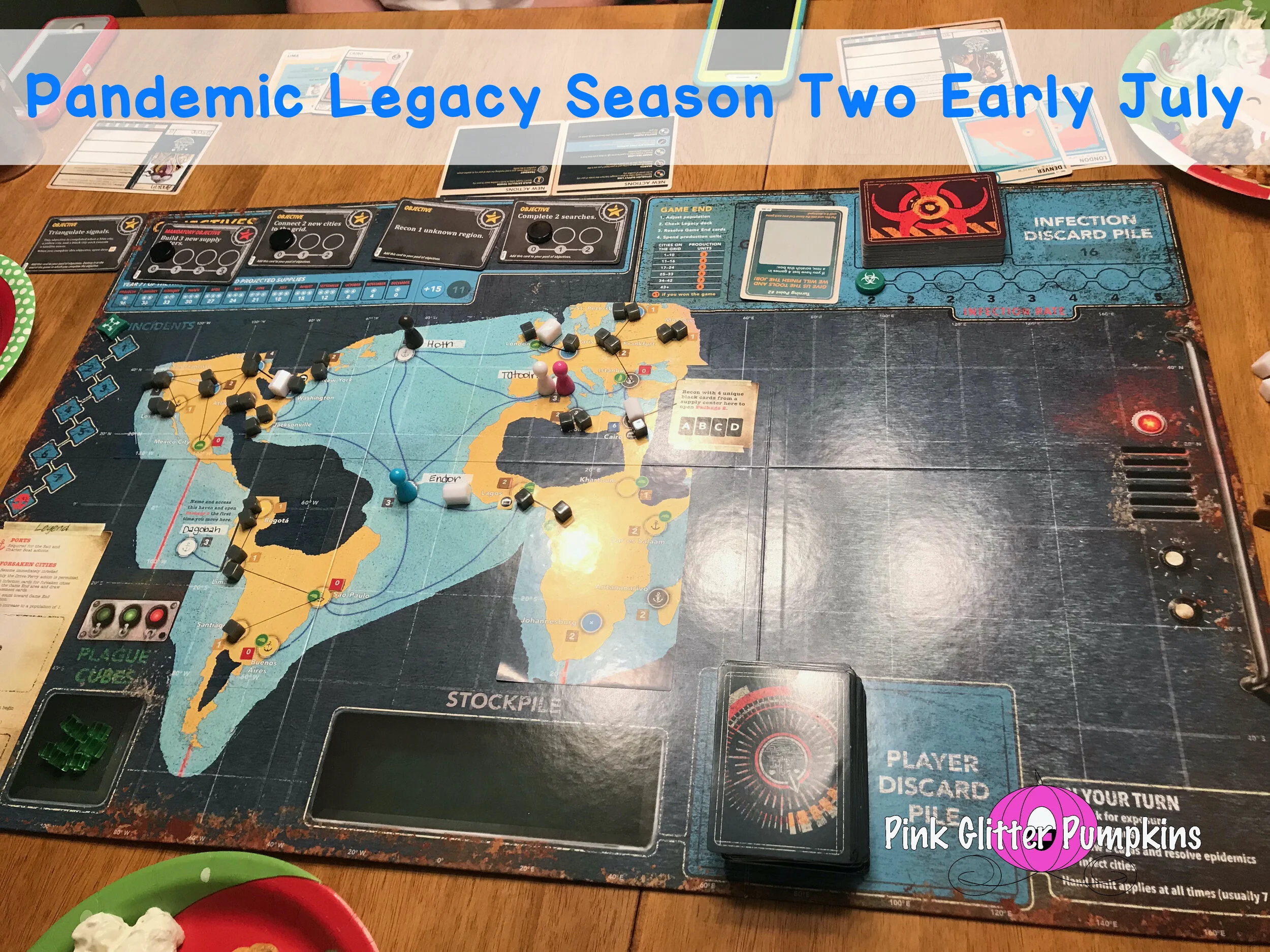 Pandemic Legacy Season Two Early July