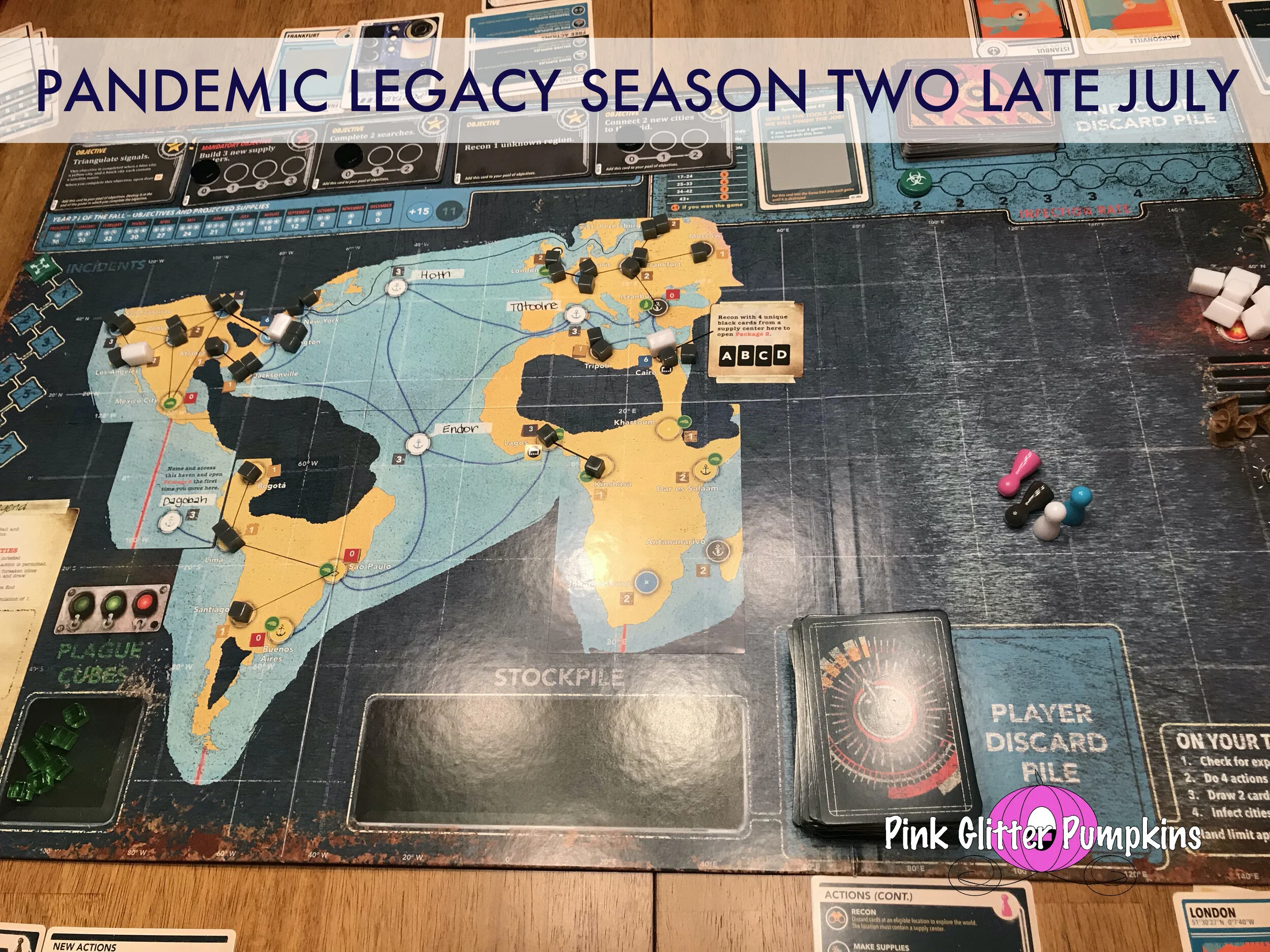 Pandemic Legacy Season Two Late July