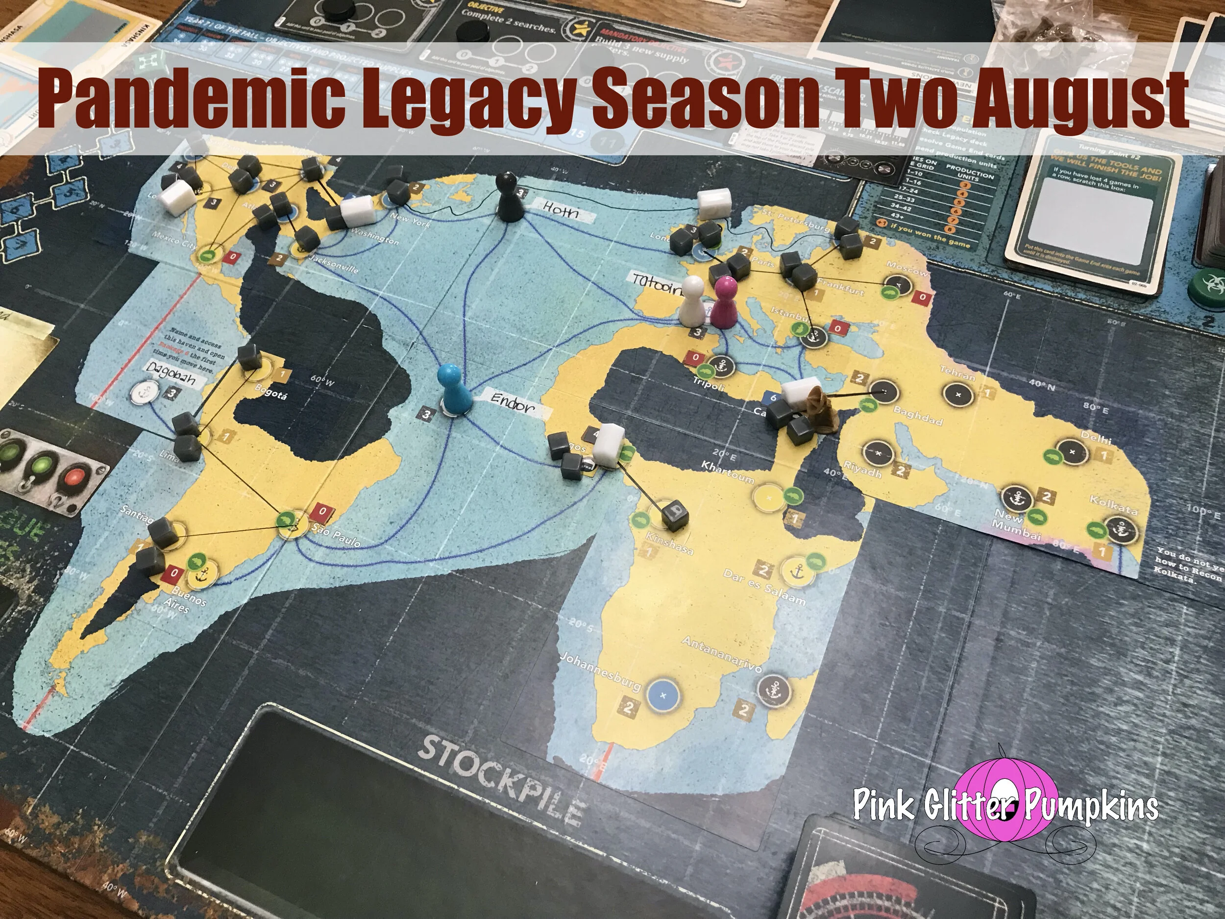 Pandemic Legacy Season Two August