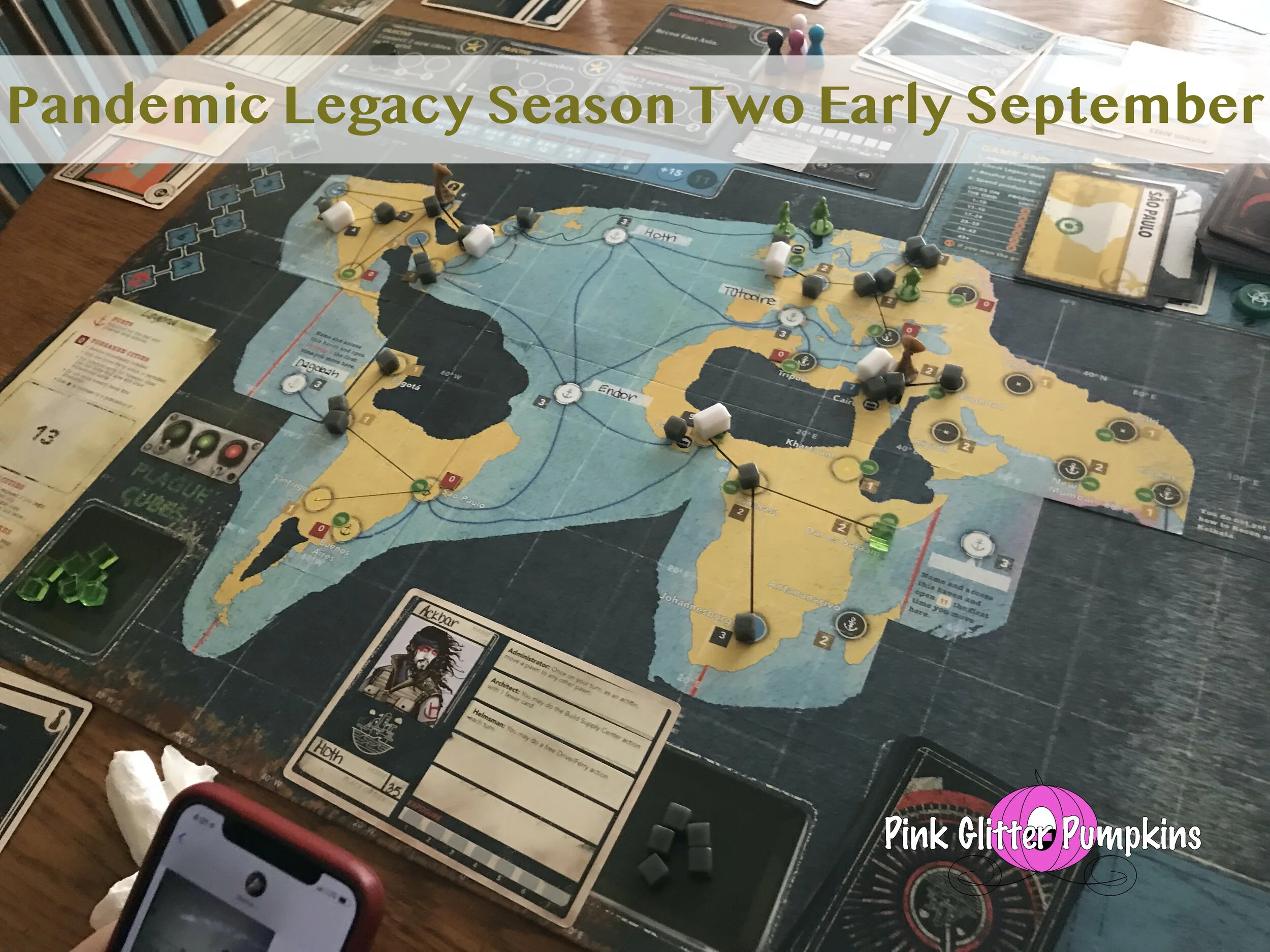 Pandemic Legacy Season Two Early September
