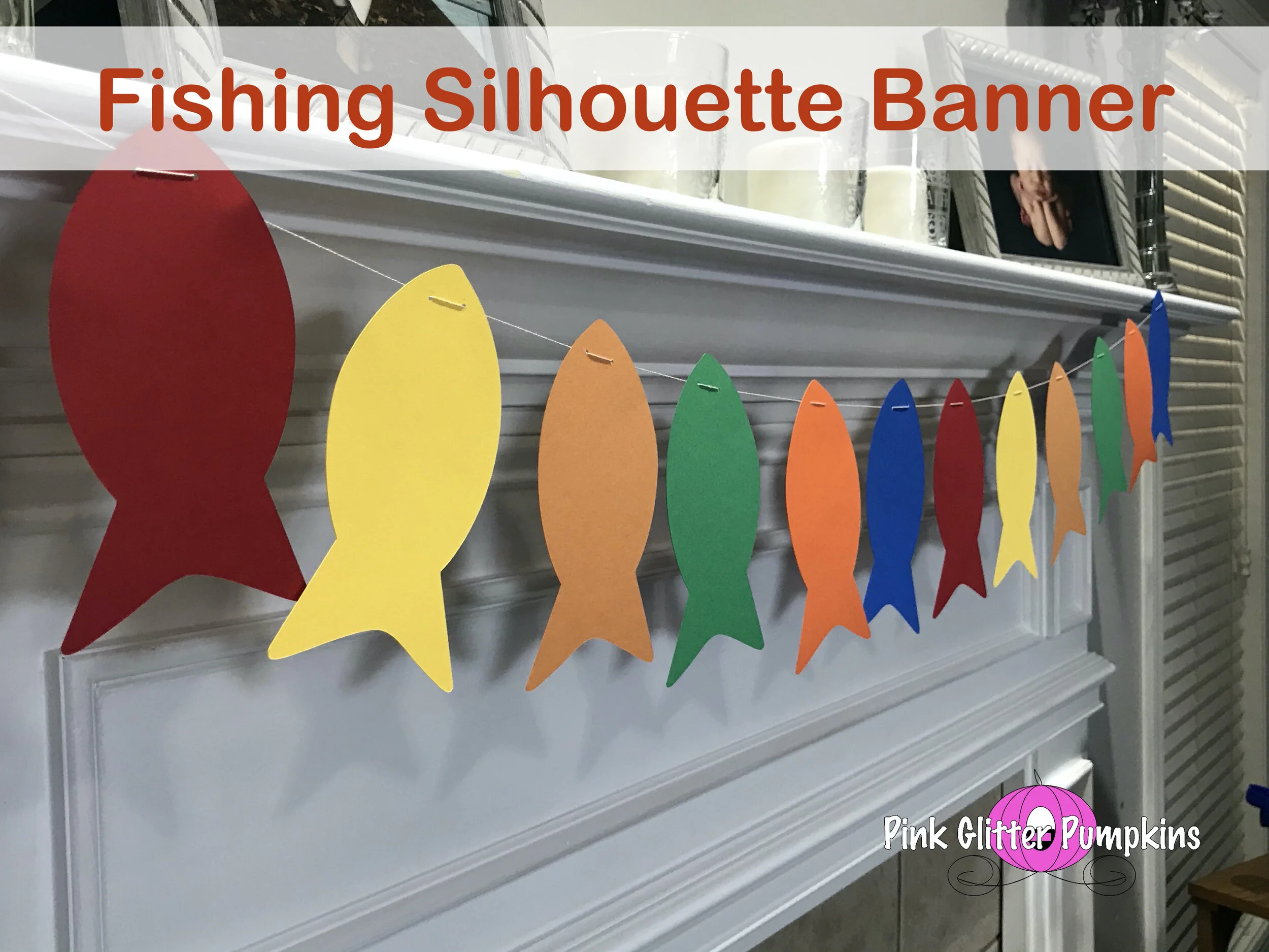 Fishing Silhouette Banner