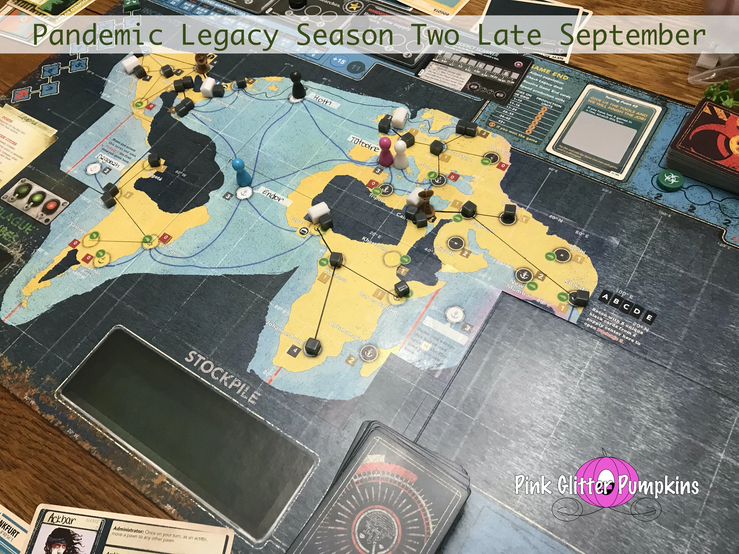Pandemic Legacy Season Two Late September