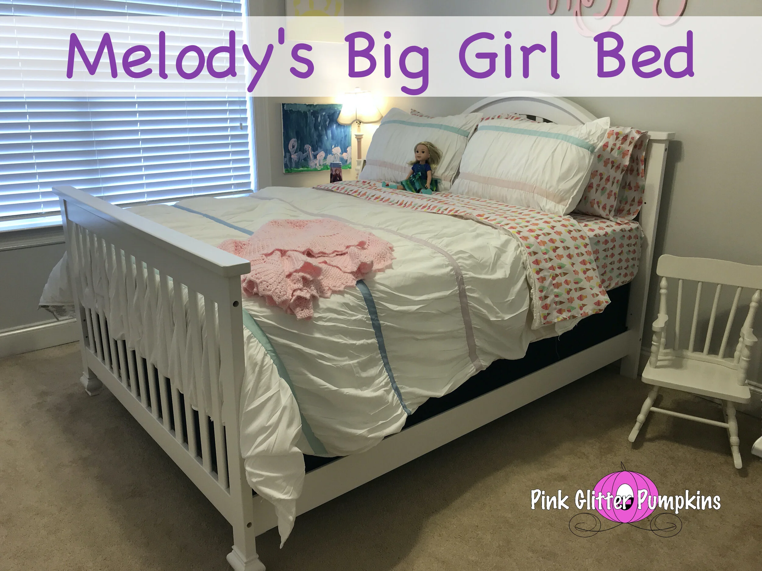 Melody's Big Girl Bed