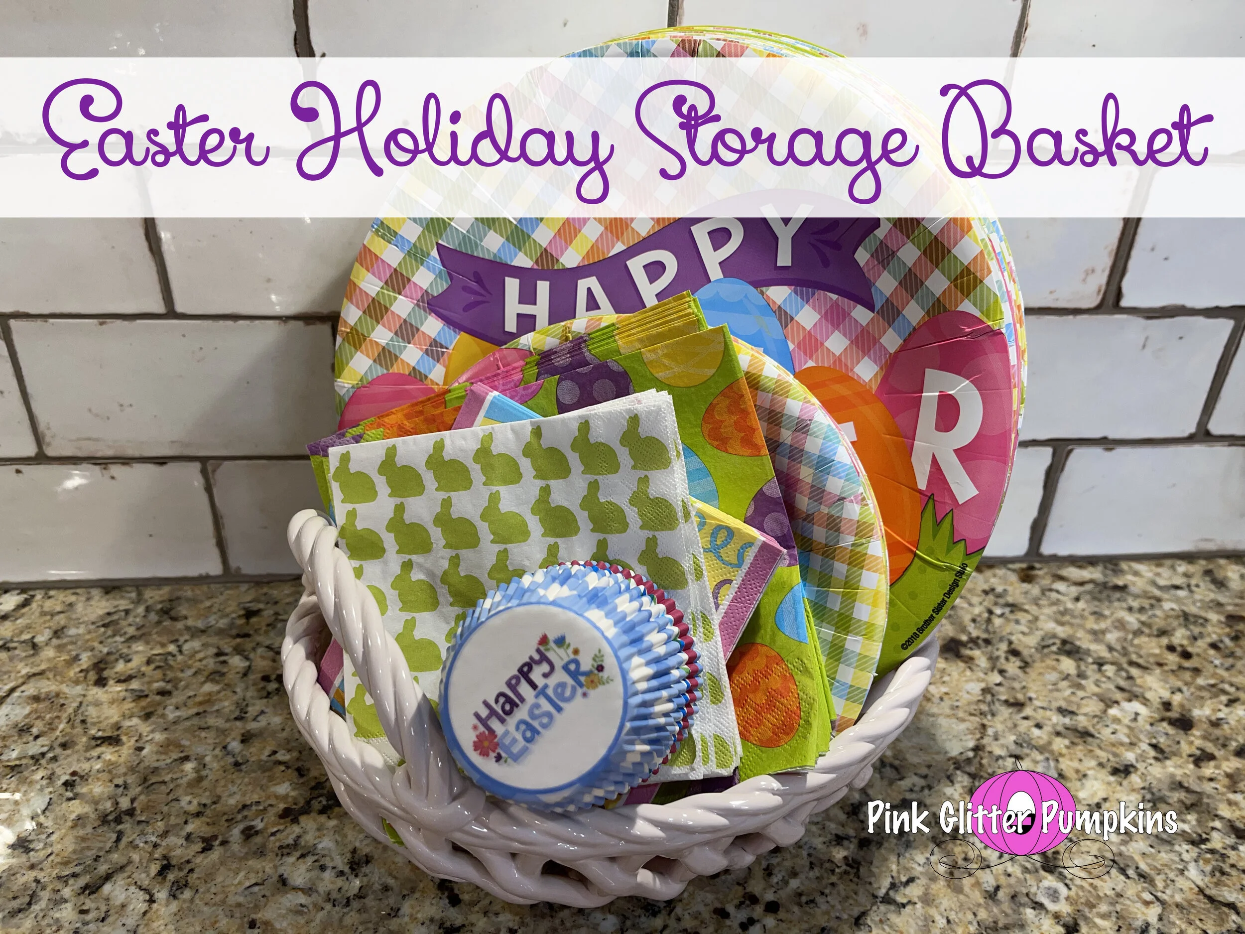 Easter Holiday Storage Basket