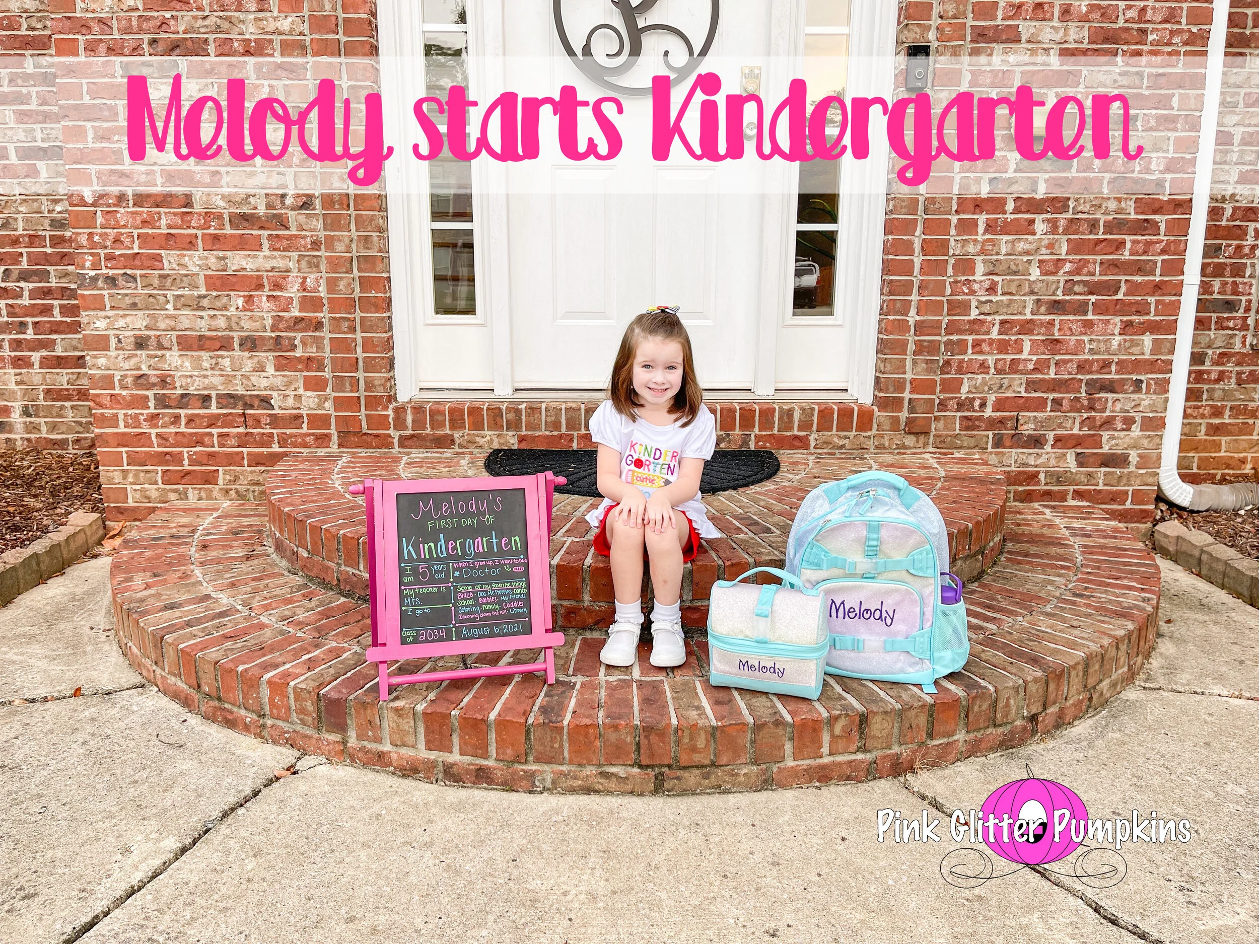 Melody starts Kindergarten