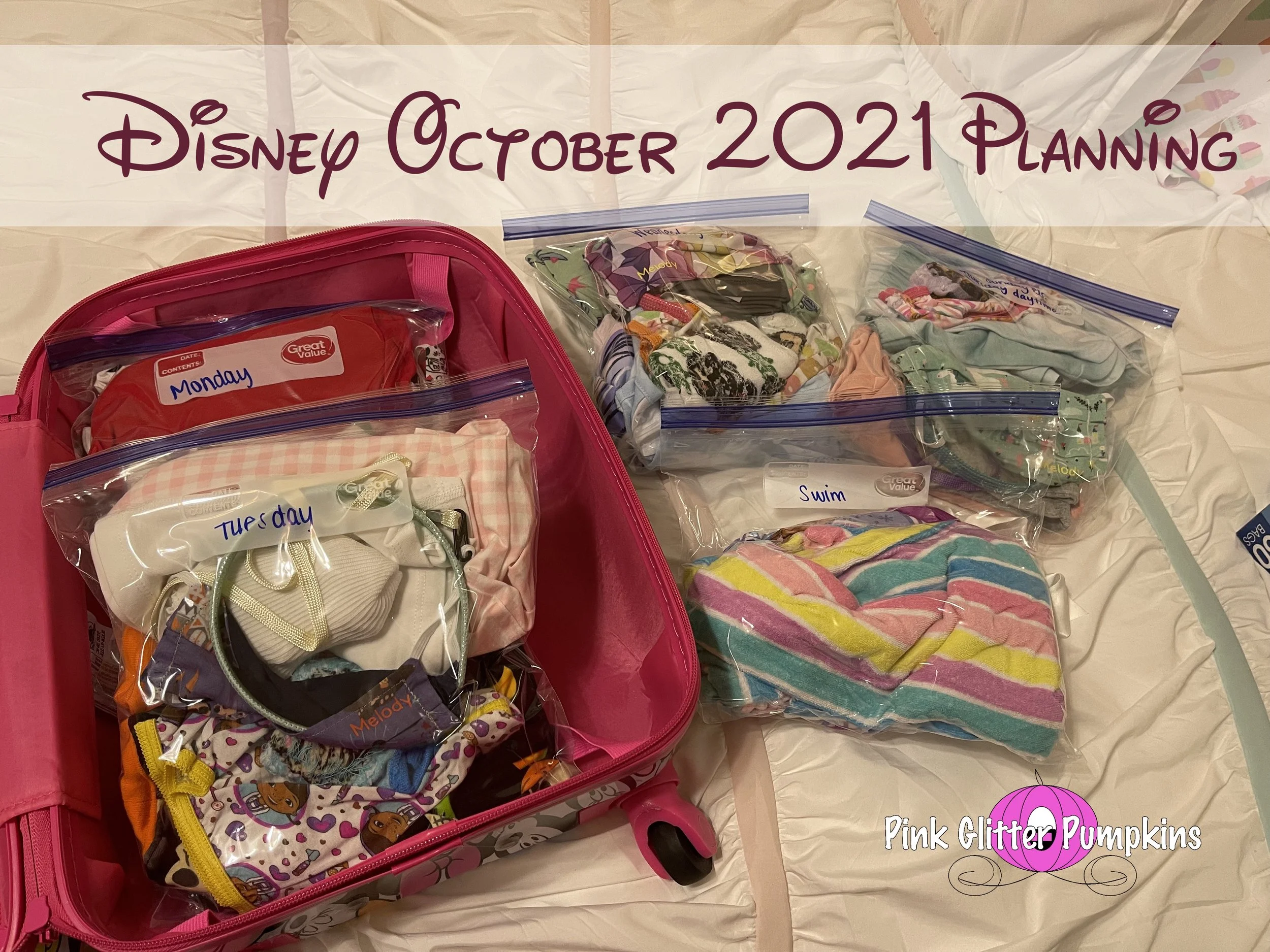Disney October 2021 Planning