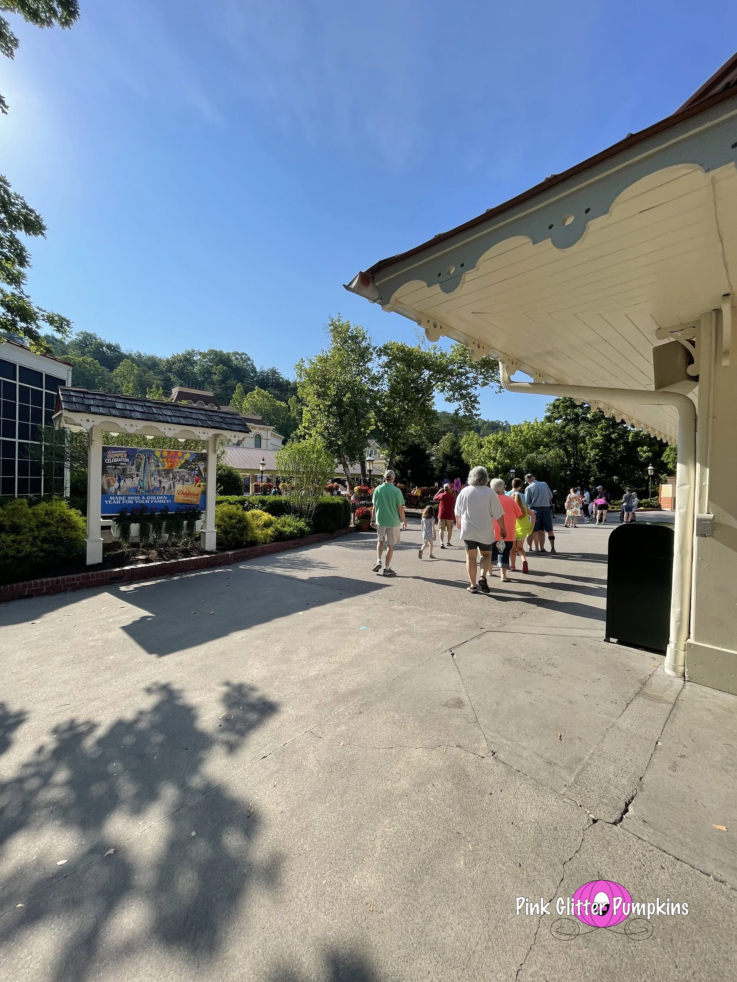 Dollywood Parking — Pink Glitter Pumpkins