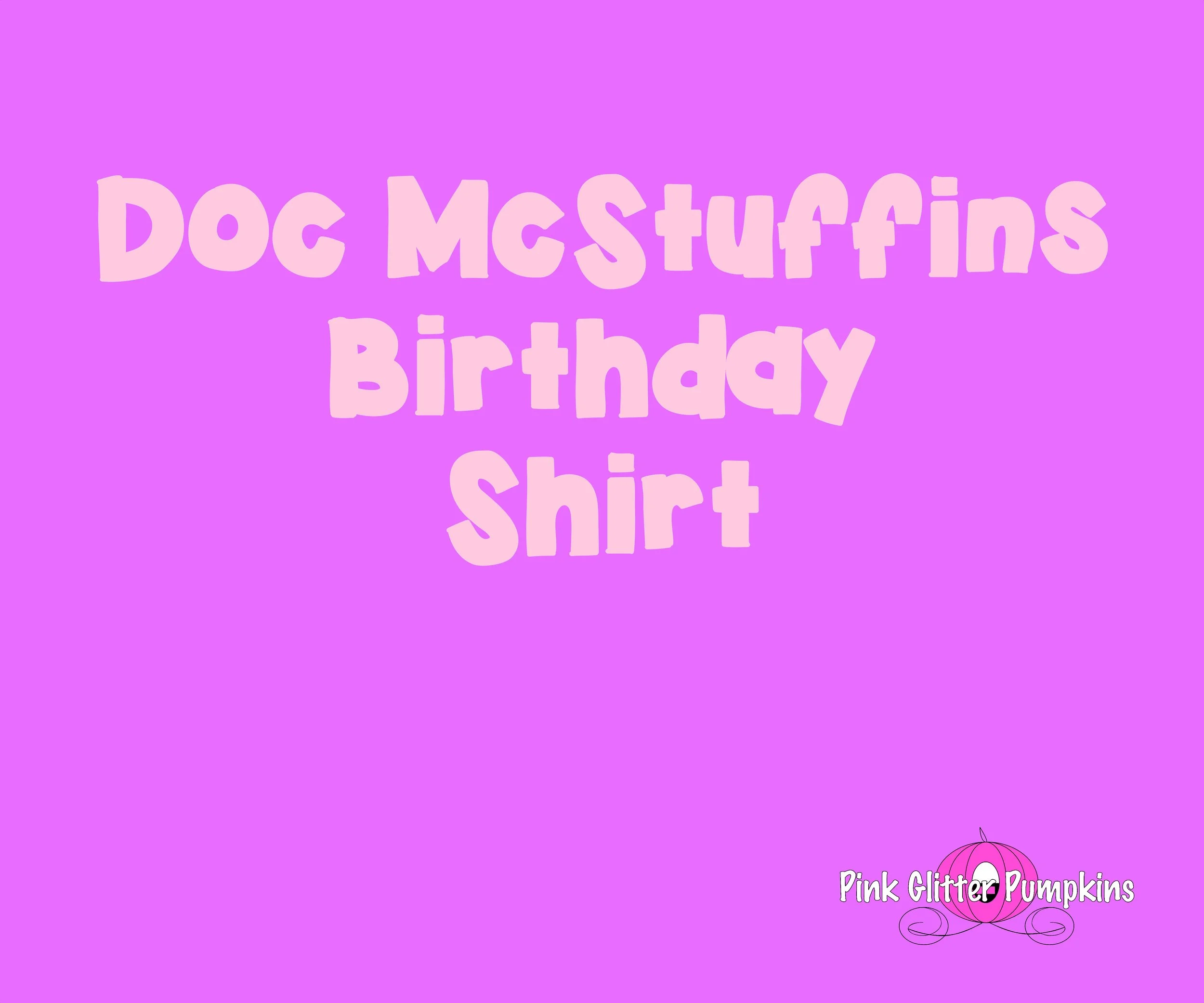 Doc McStuffins Birthday Shirt