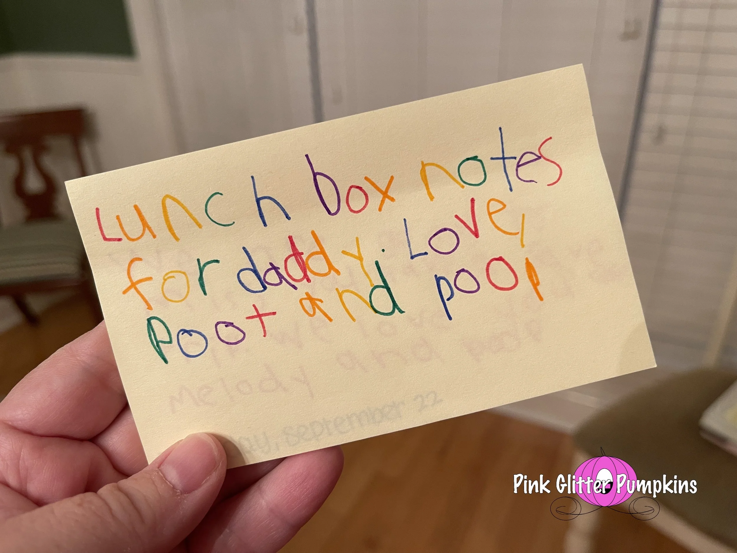 Lunchbox Notes for Daddy