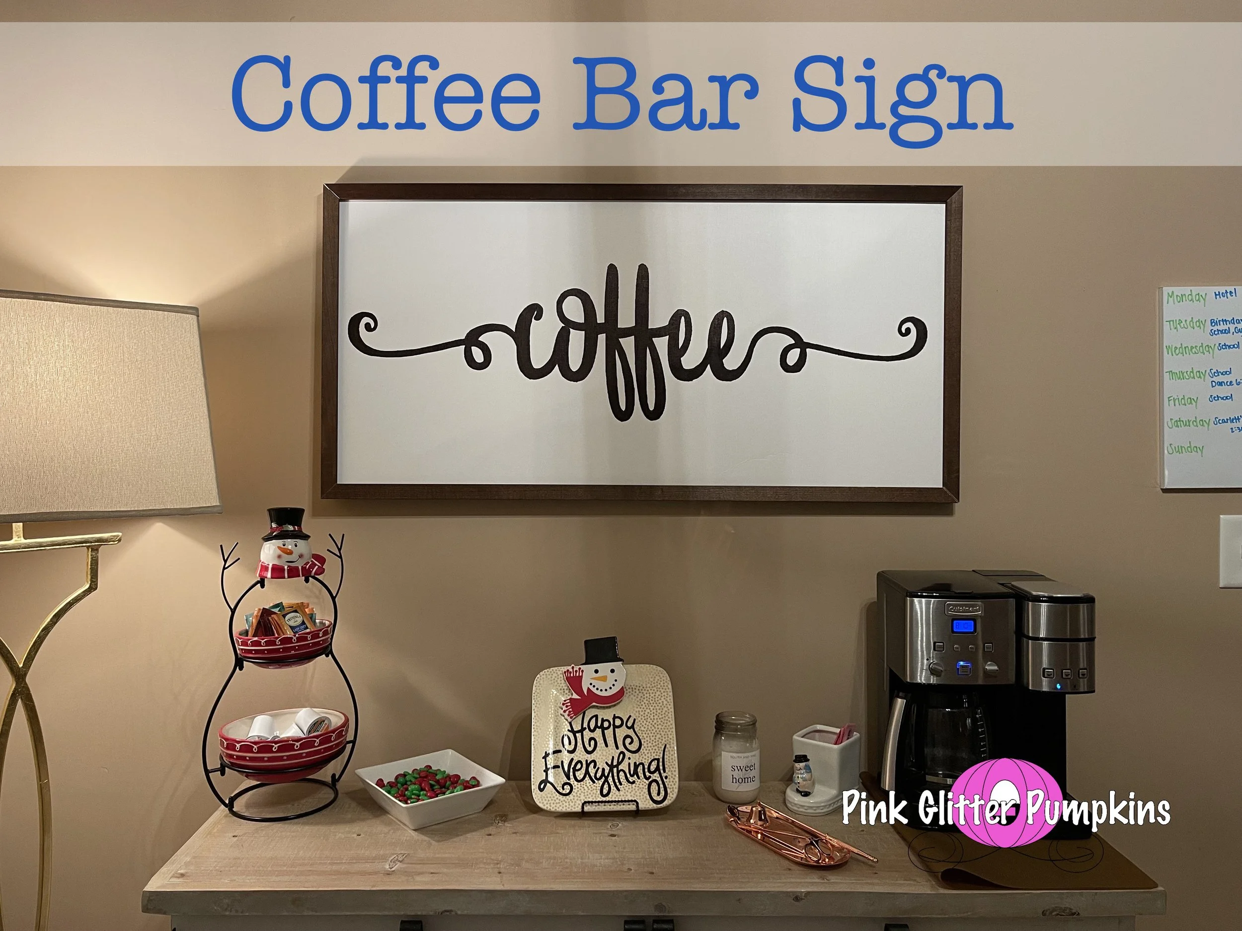 Coffee Bar Sign