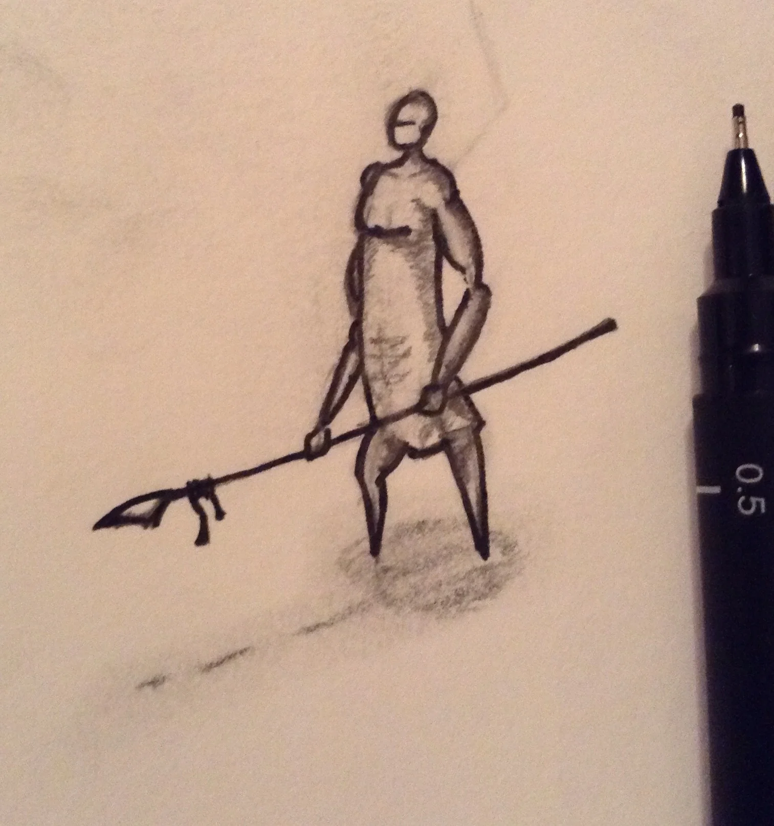 Initial concept sketch.
