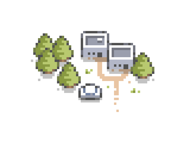 Some minimal buildings.