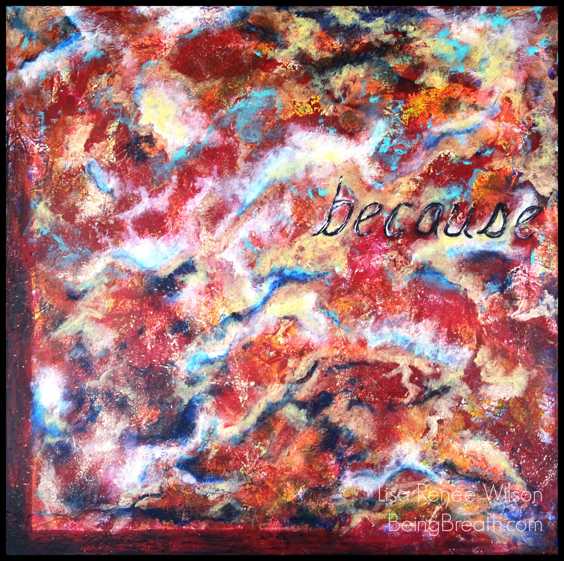 24"x24", acrylic on gallery wrapped canvas