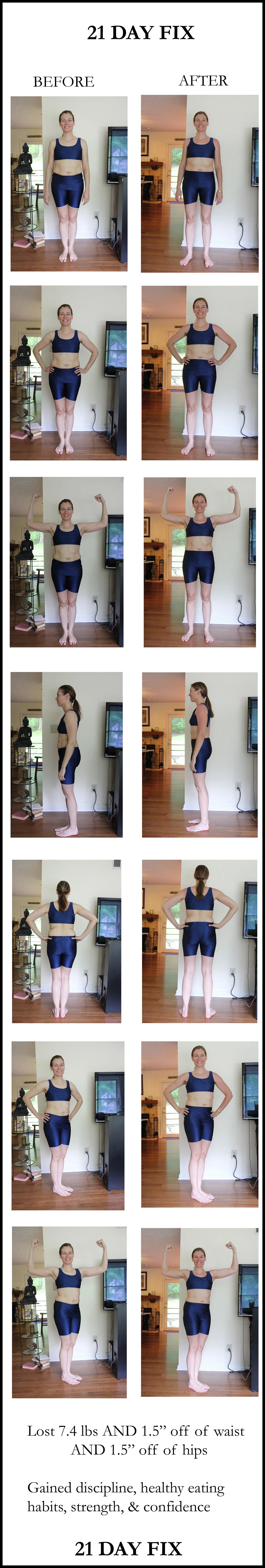 This was all WITH a few nights of pizza, some wine, and over-doing it on a couple of indulgent salads....even though that last one seems a bit healthy. I could've received even more weight loss without those things, but again - this was about a LIFESTYLE.