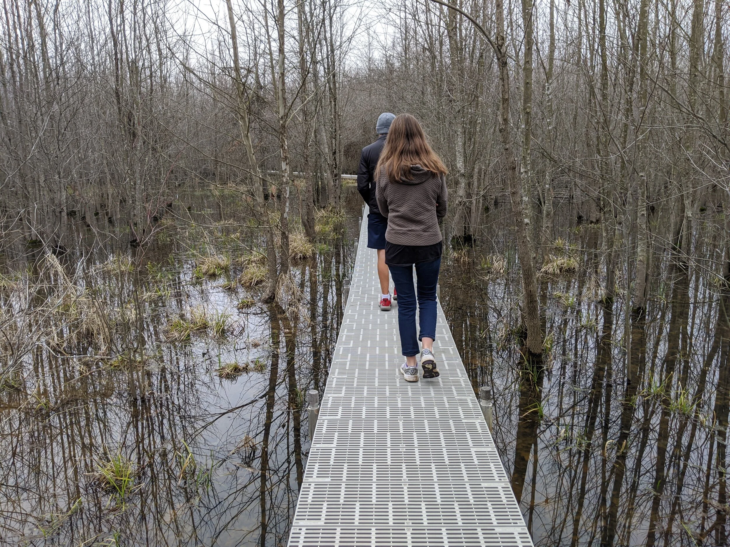 My kids on one of our recent socially-distanced walks