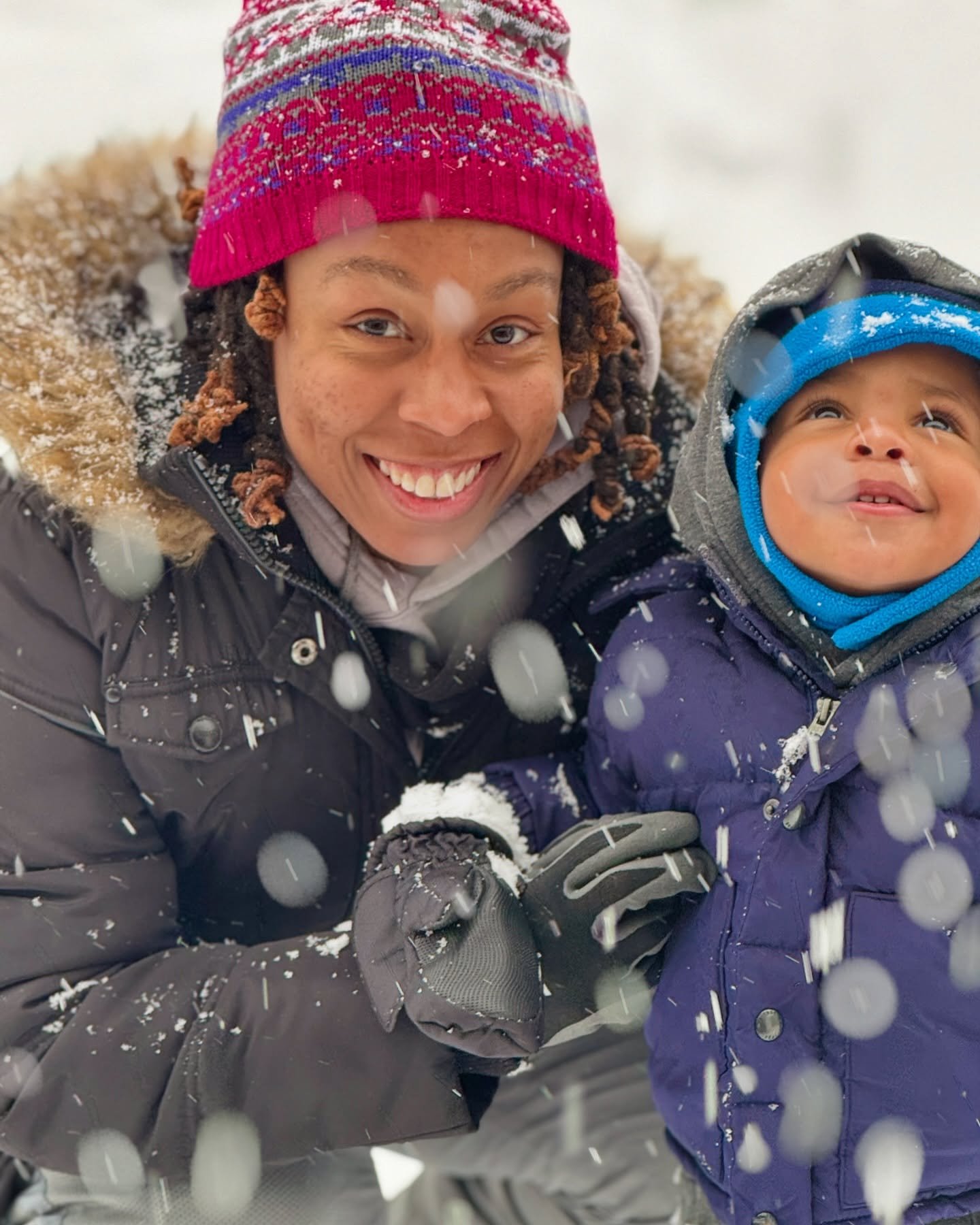 Snow day &lsquo;25. Featuring a bossy toddler.