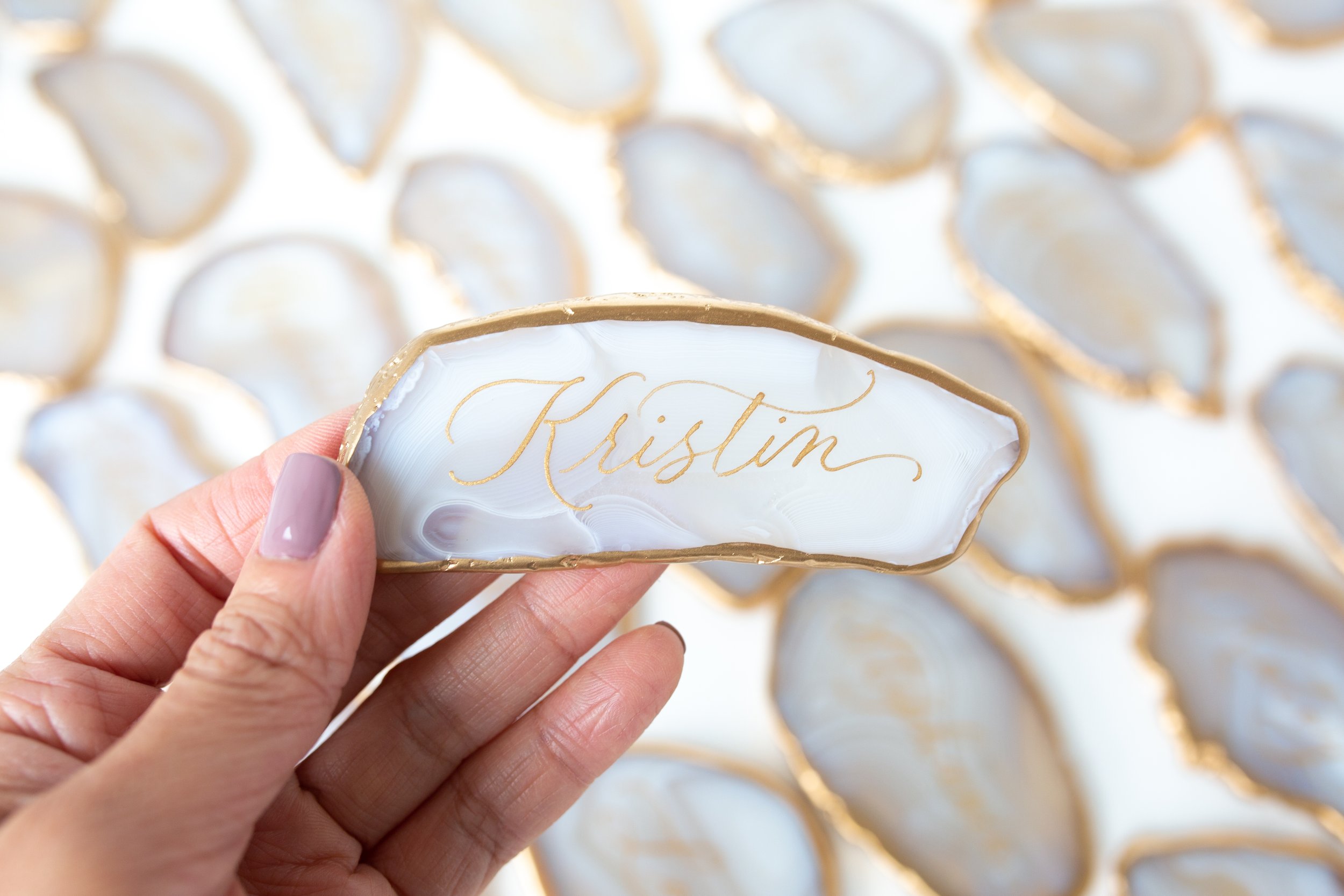 Los Angeles Calligrapher - Wedding &amp; Events Calligraphy Place cards