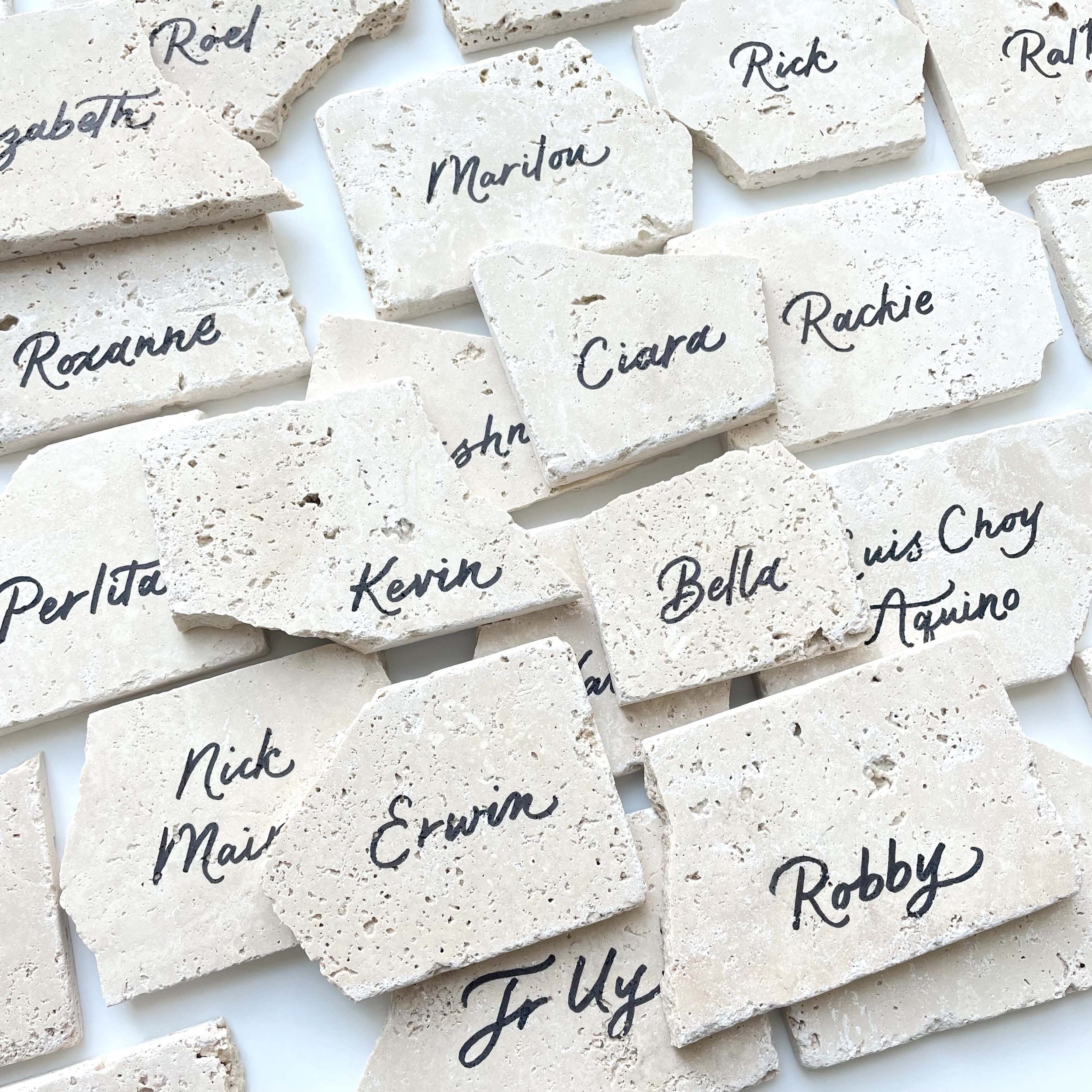 Los Angeles Calligrapher - Wedding &amp; Events Calligraphy Place cards