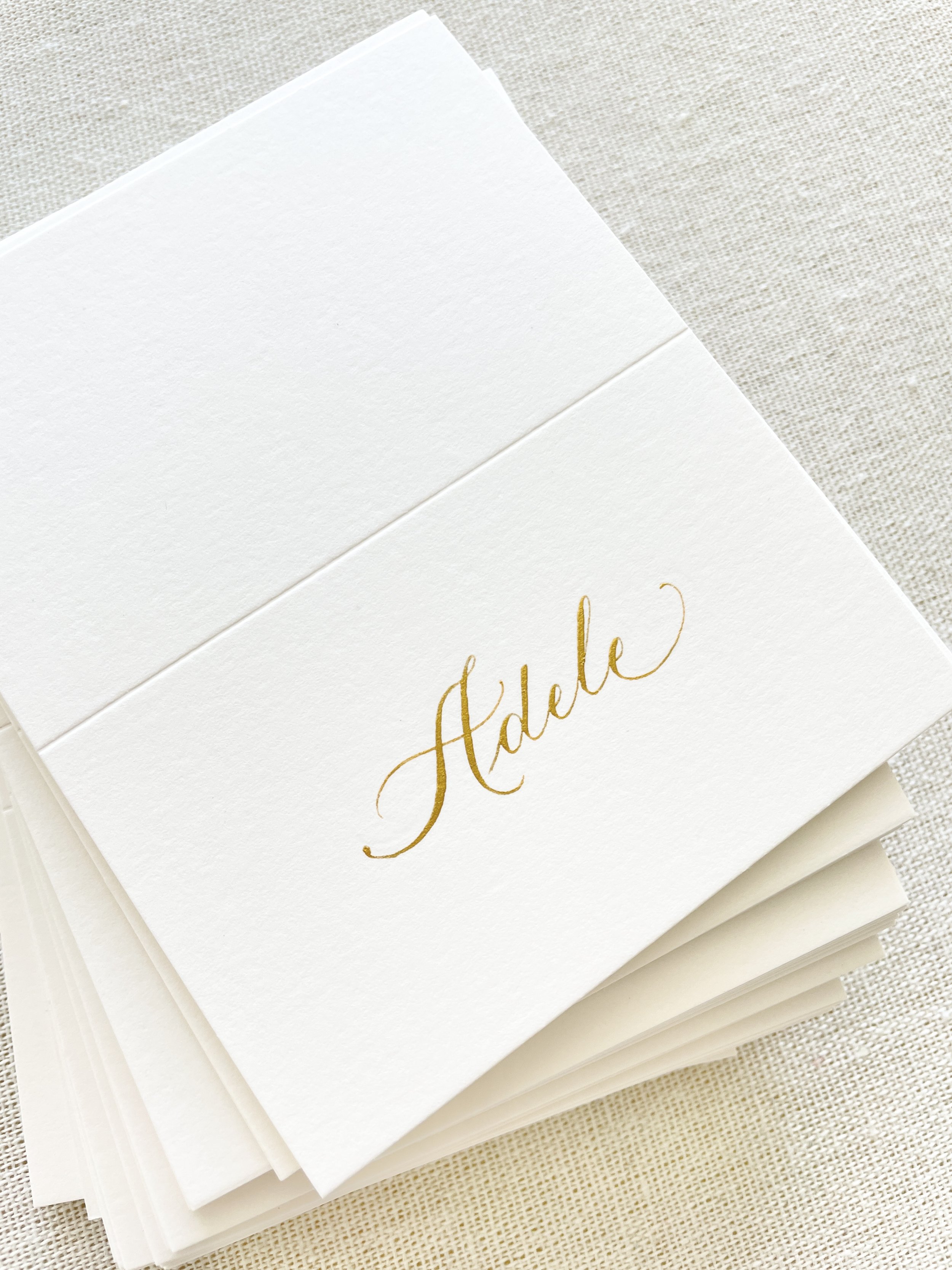 Los Angeles Calligrapher - Wedding Calligraphy Place cards