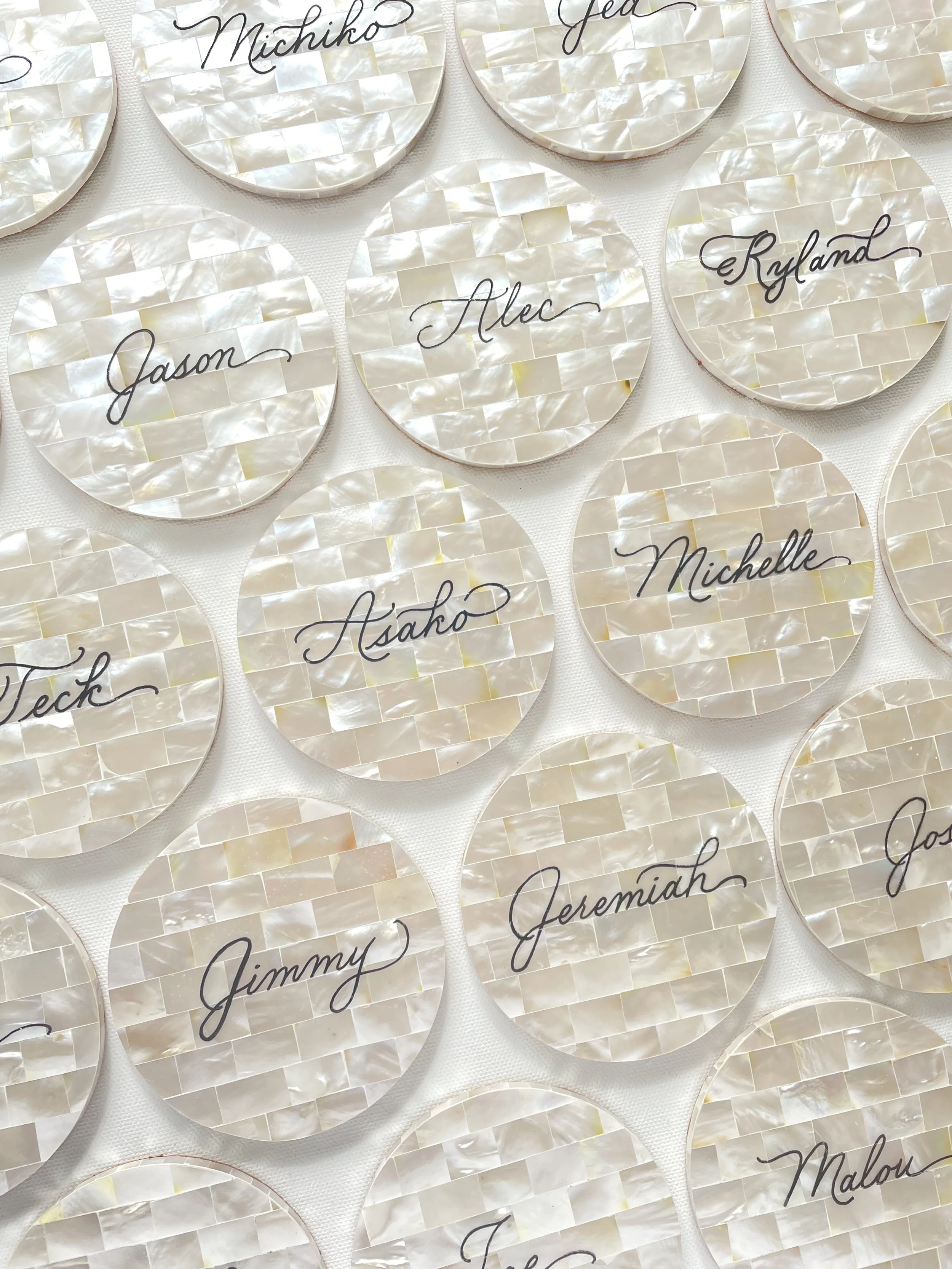 Los Angeles Calligrapher - Wedding &amp; Events Calligraphy Place cards