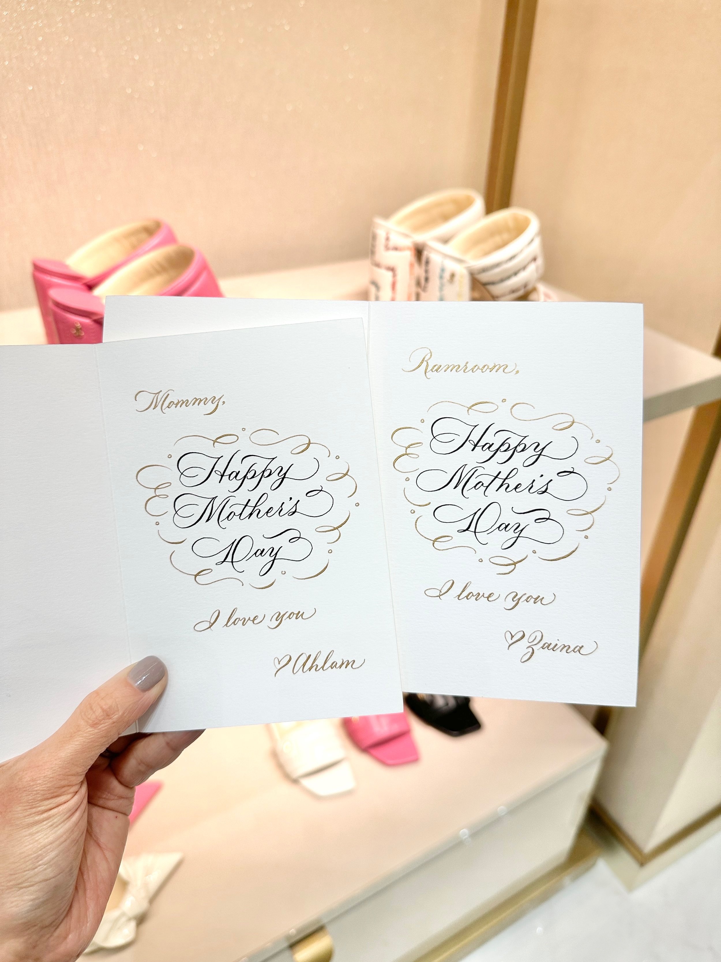 Mother's Day cards - Jimmy Choo (Beverly Hills)