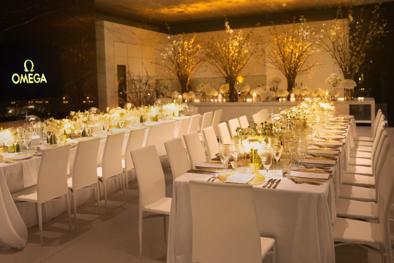 Los Angeles hand written calligraphy place cards