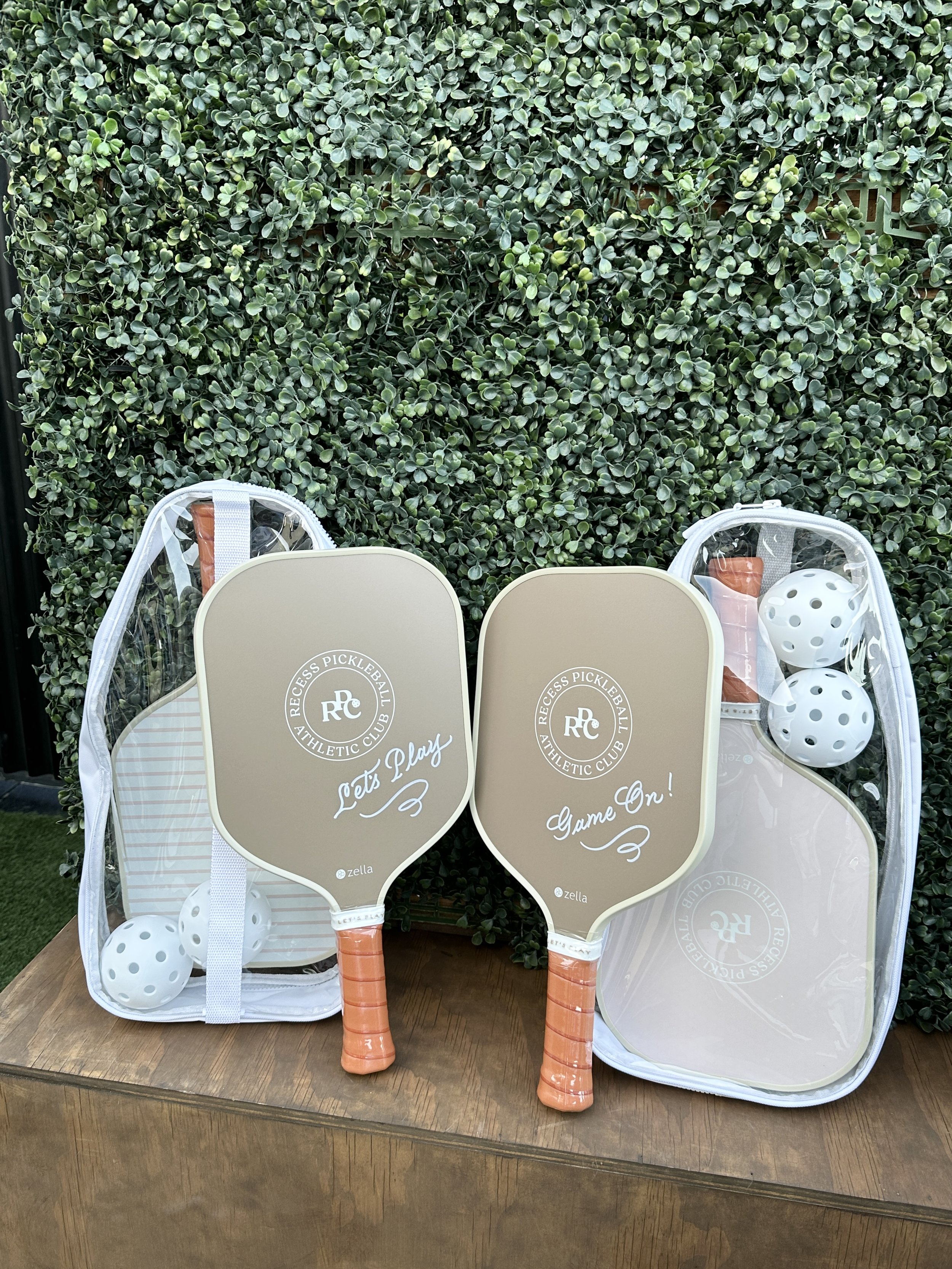 pickleball paddle personalization with calligraphy