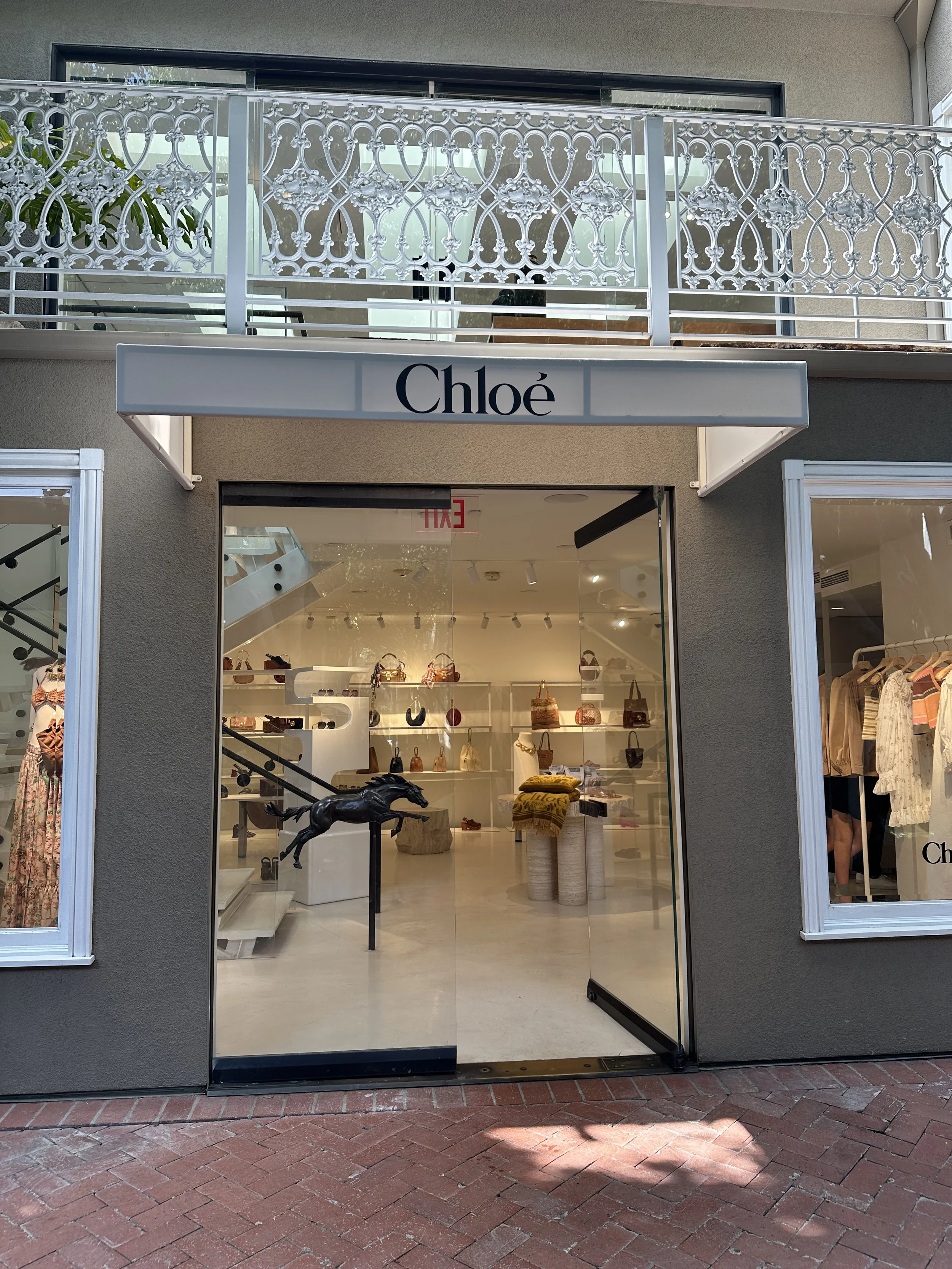  Betty Ling Calligraphy personalized Chloe handheld bamboo fans for a VIP event at their Melrose boutique in Los Angeles.  